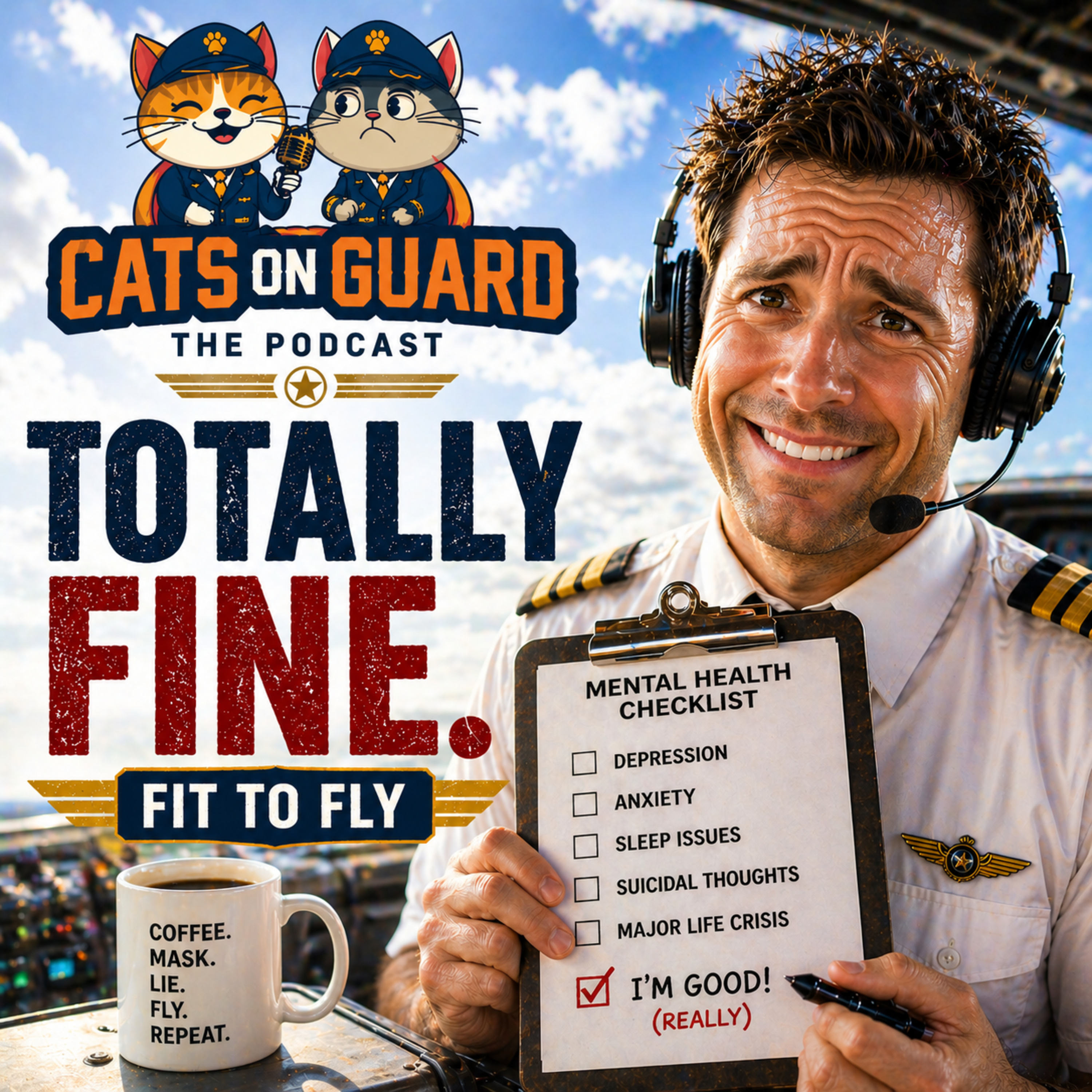 Totally Fine. Fit to Fly episode artwork