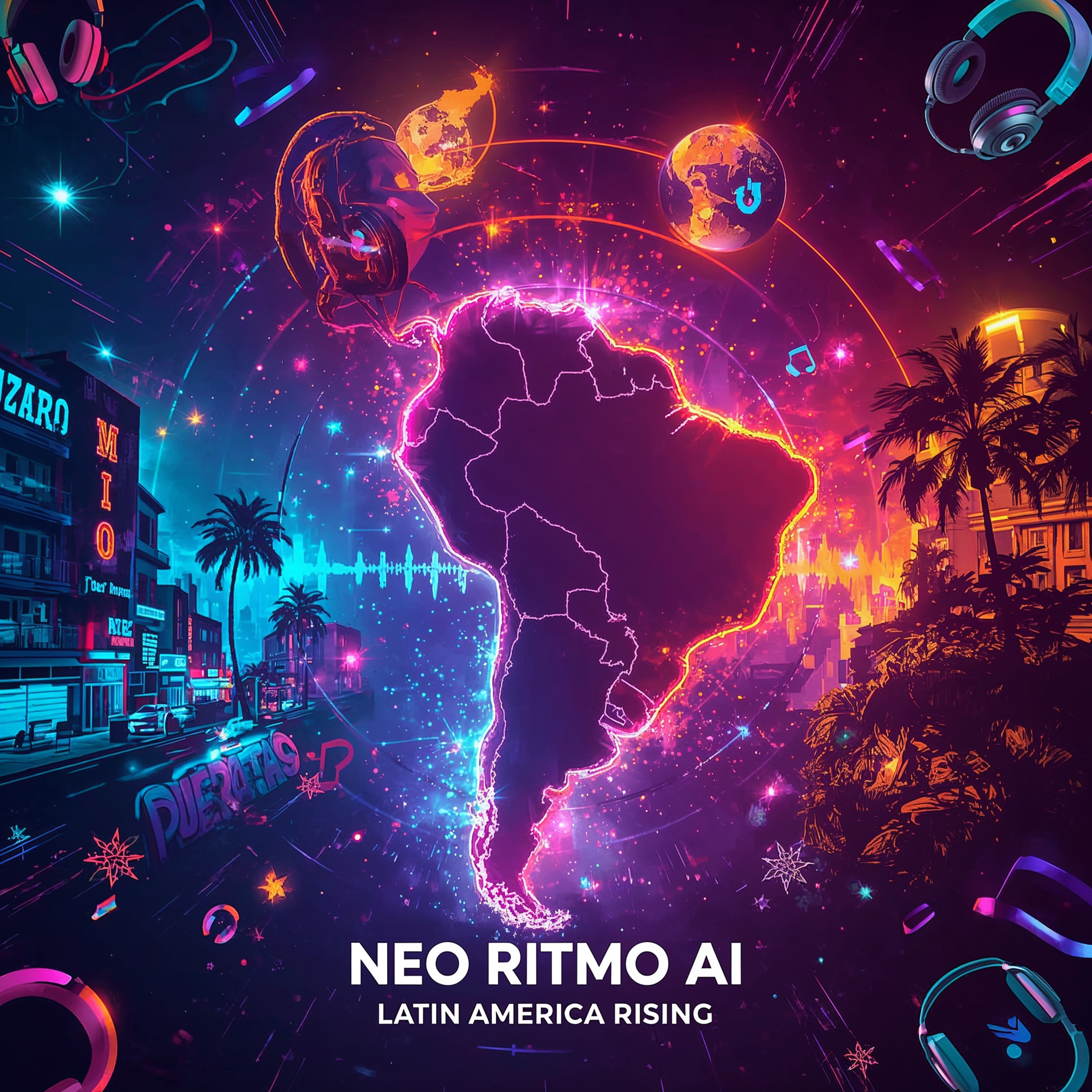 Neo Ritmo AI EP6 : Latin America Rising – Argentina Trap, Mexico Corridos, Puerto Rico Reggaetón & Global Collabs episode artwork