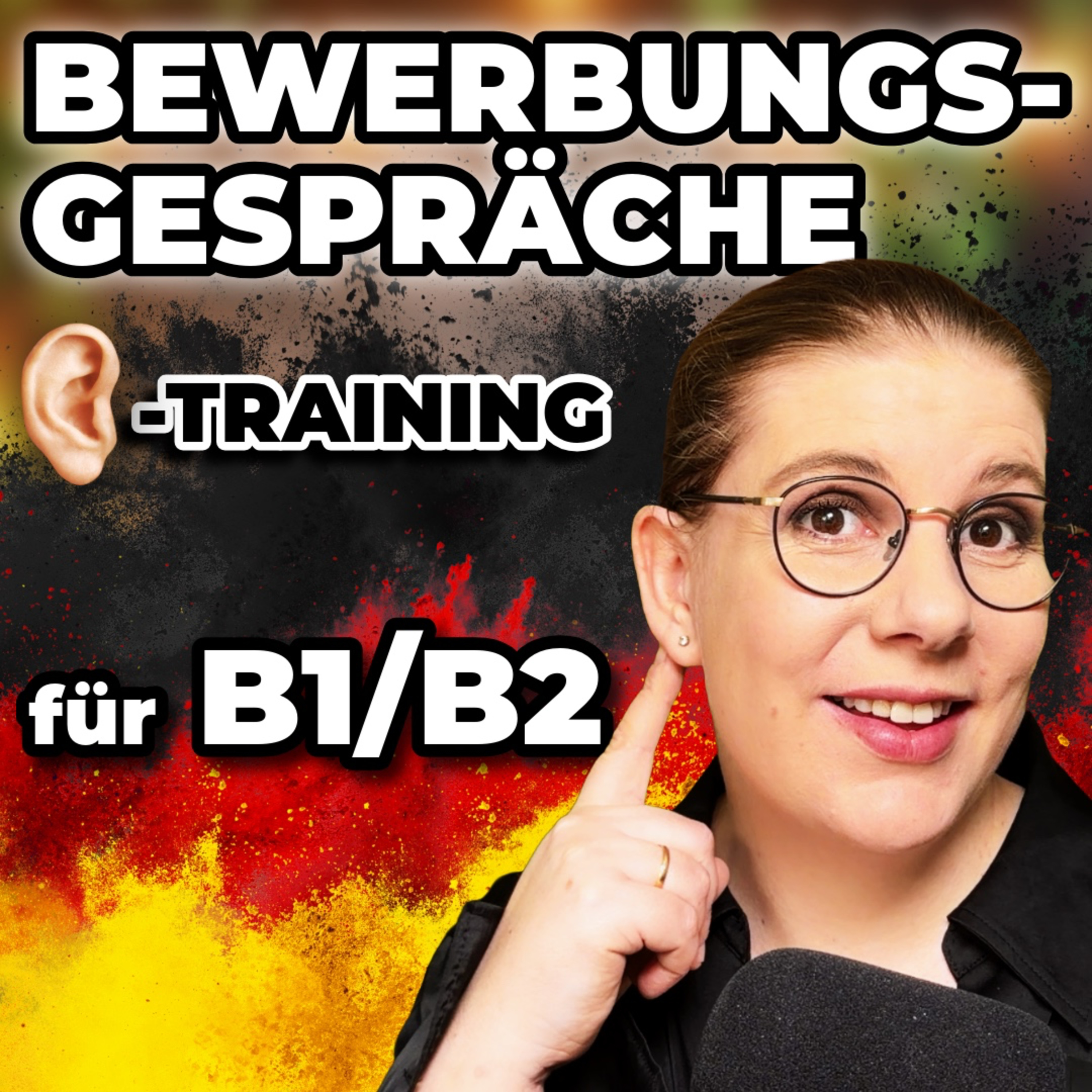 🎧 B1/B2 Hörtraining: Bewerbungsgespräch auf Deutsch – typische Fragen & perfekte Antworten