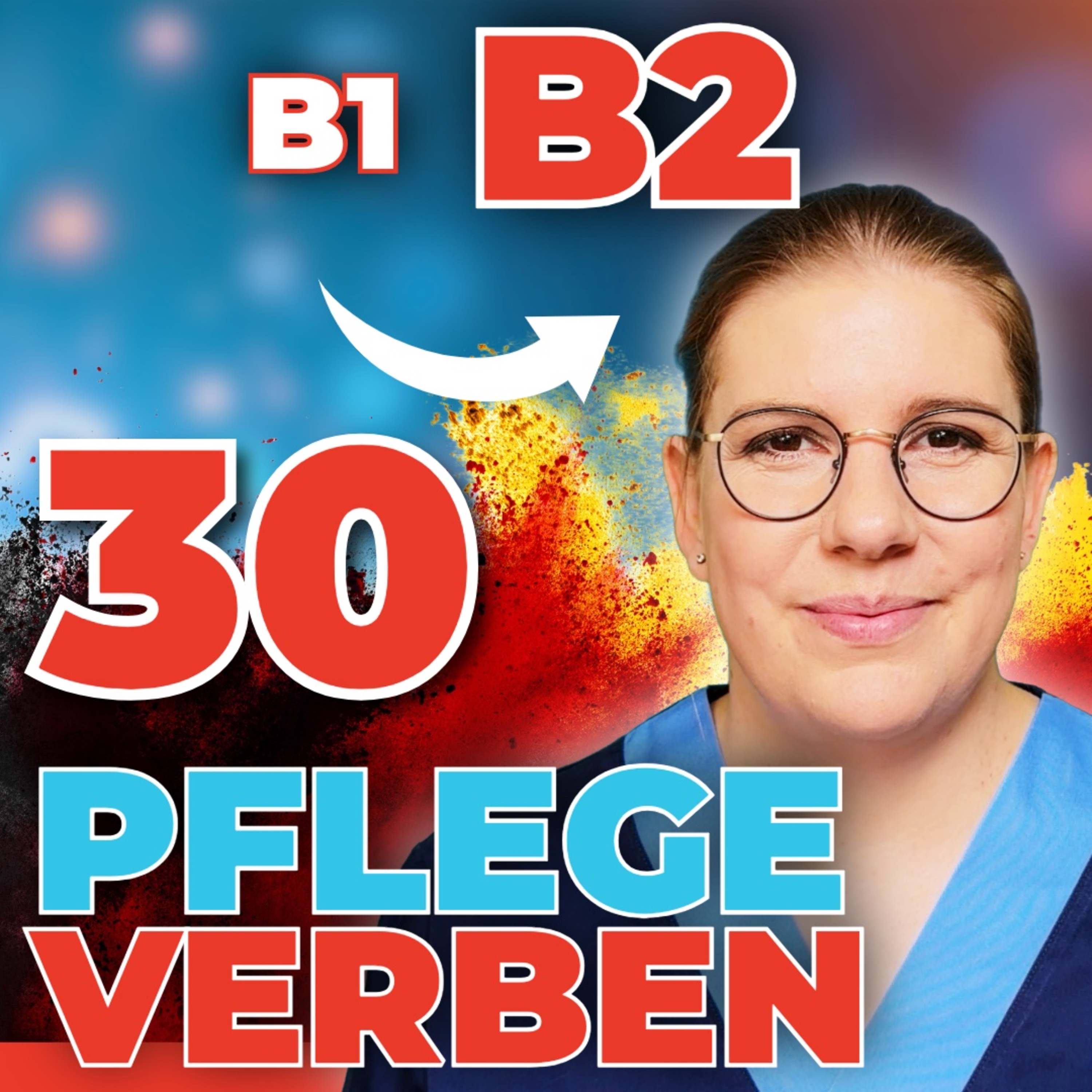 B1 → B2 in der Pflege: Die 30 wichtigsten Verben für deinen Arbeitsalltag