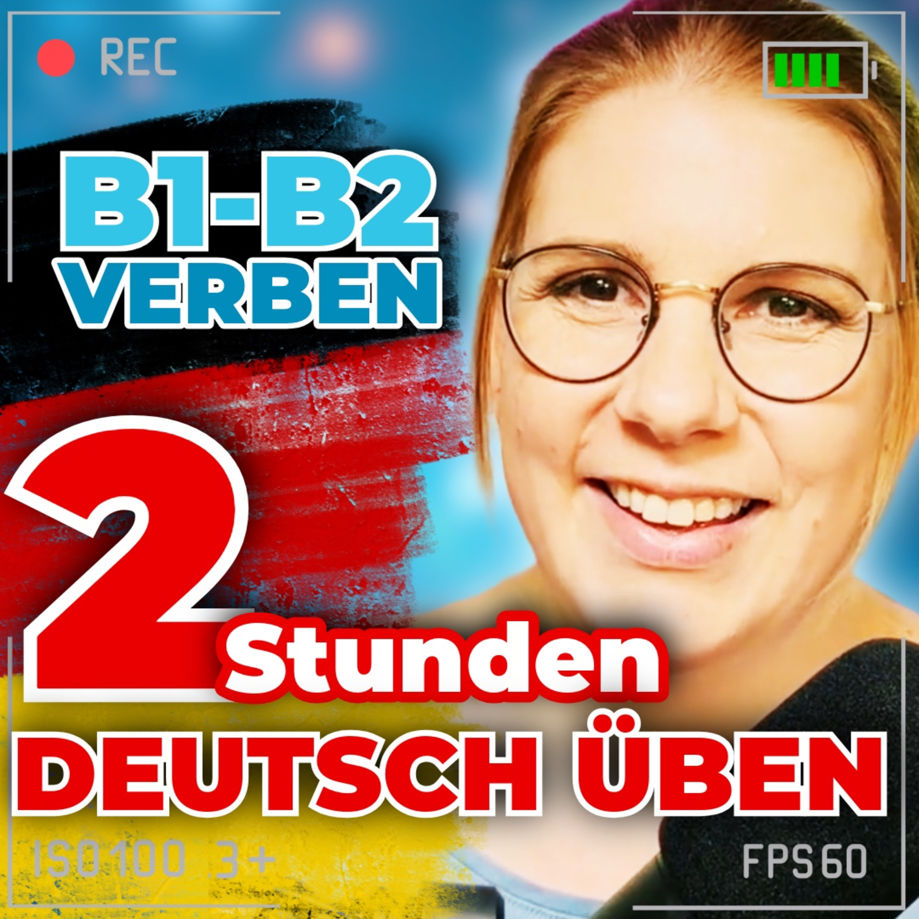 B1–B2 Deutsch: 2 Stunden Verbübung live