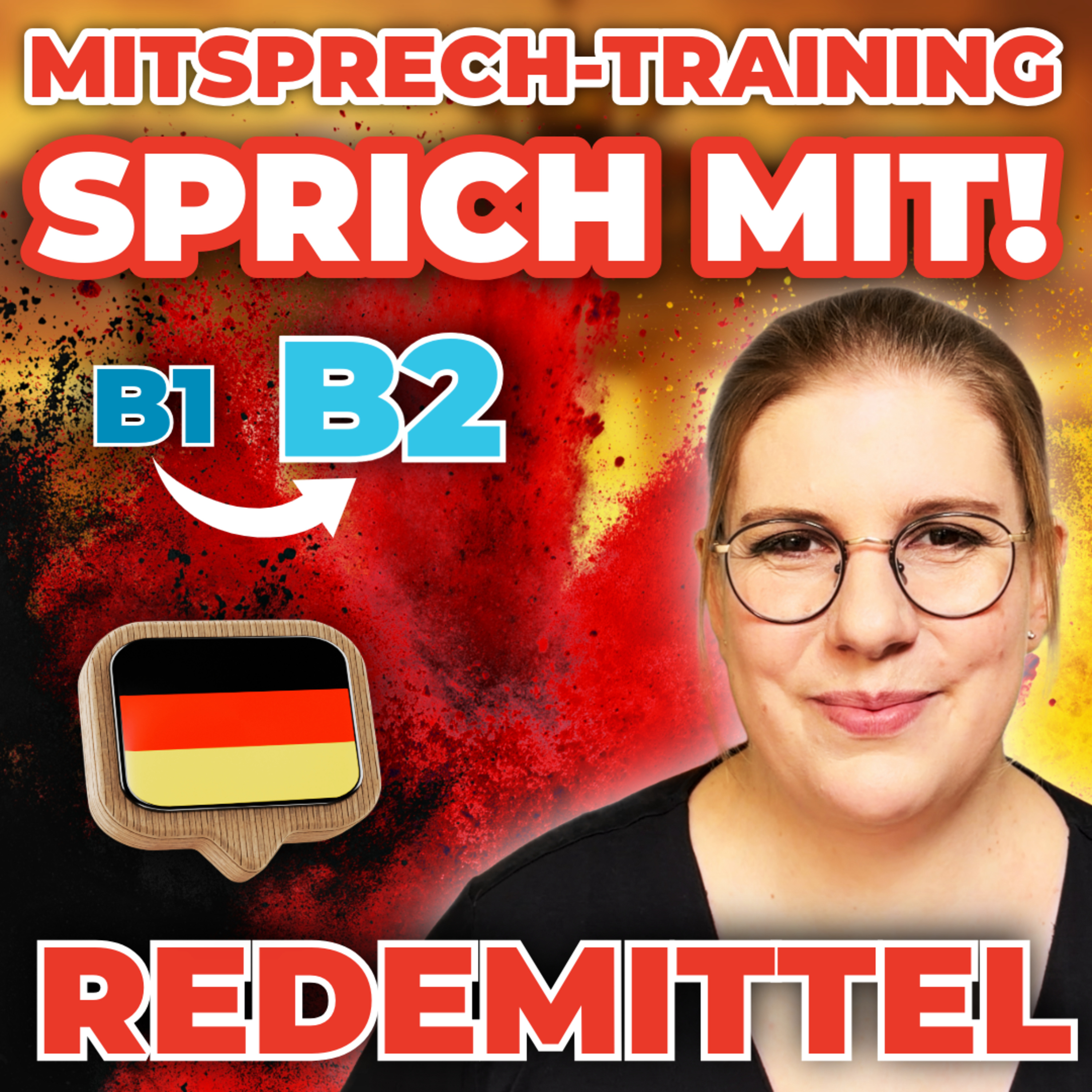 B1↗️ B2 I Redemittel Mitsprech-Training für B2 Deutsch episode artwork