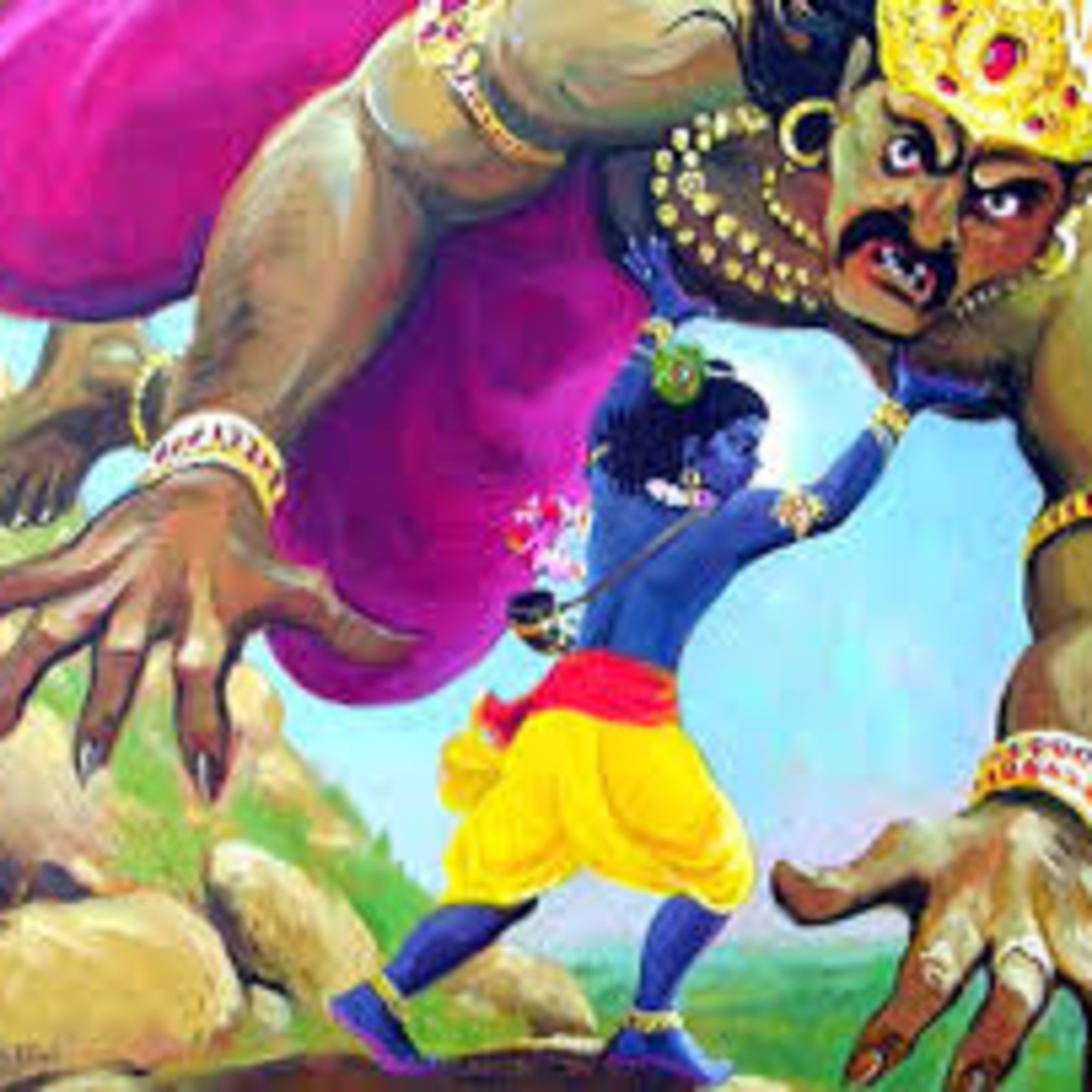 Dashakam 071 Killing of Kesi & Vyomasura