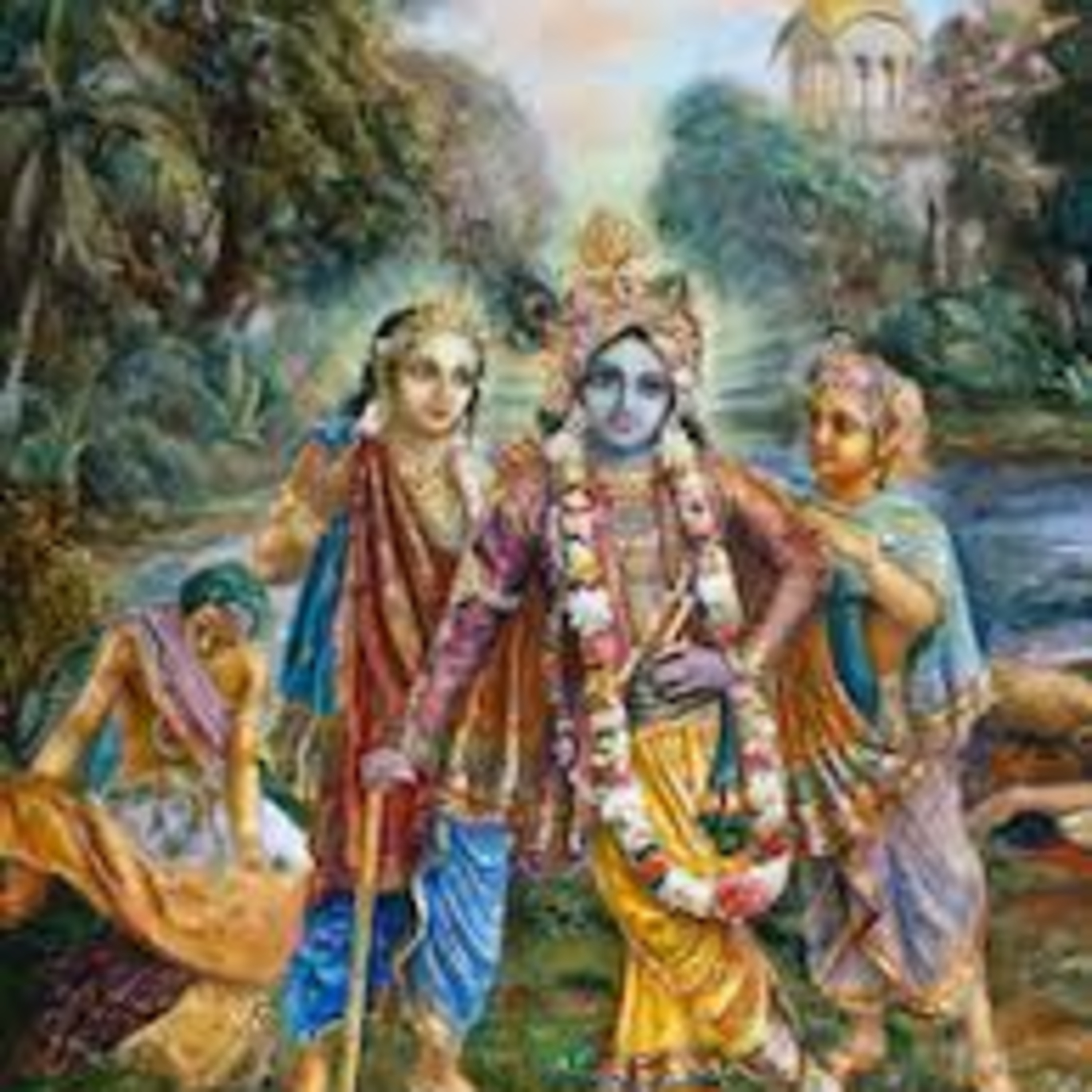 Dashakam 074 Lord Krishna & Baalarams Entry into Mathura