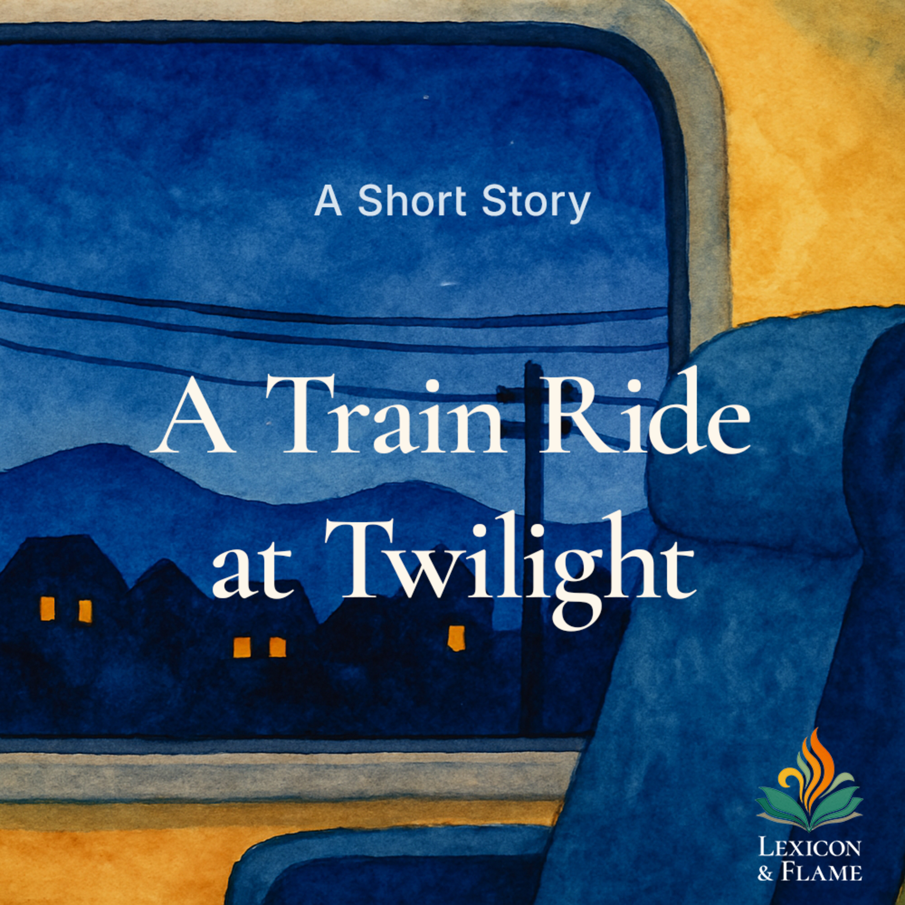 A Train Ride at Twilight