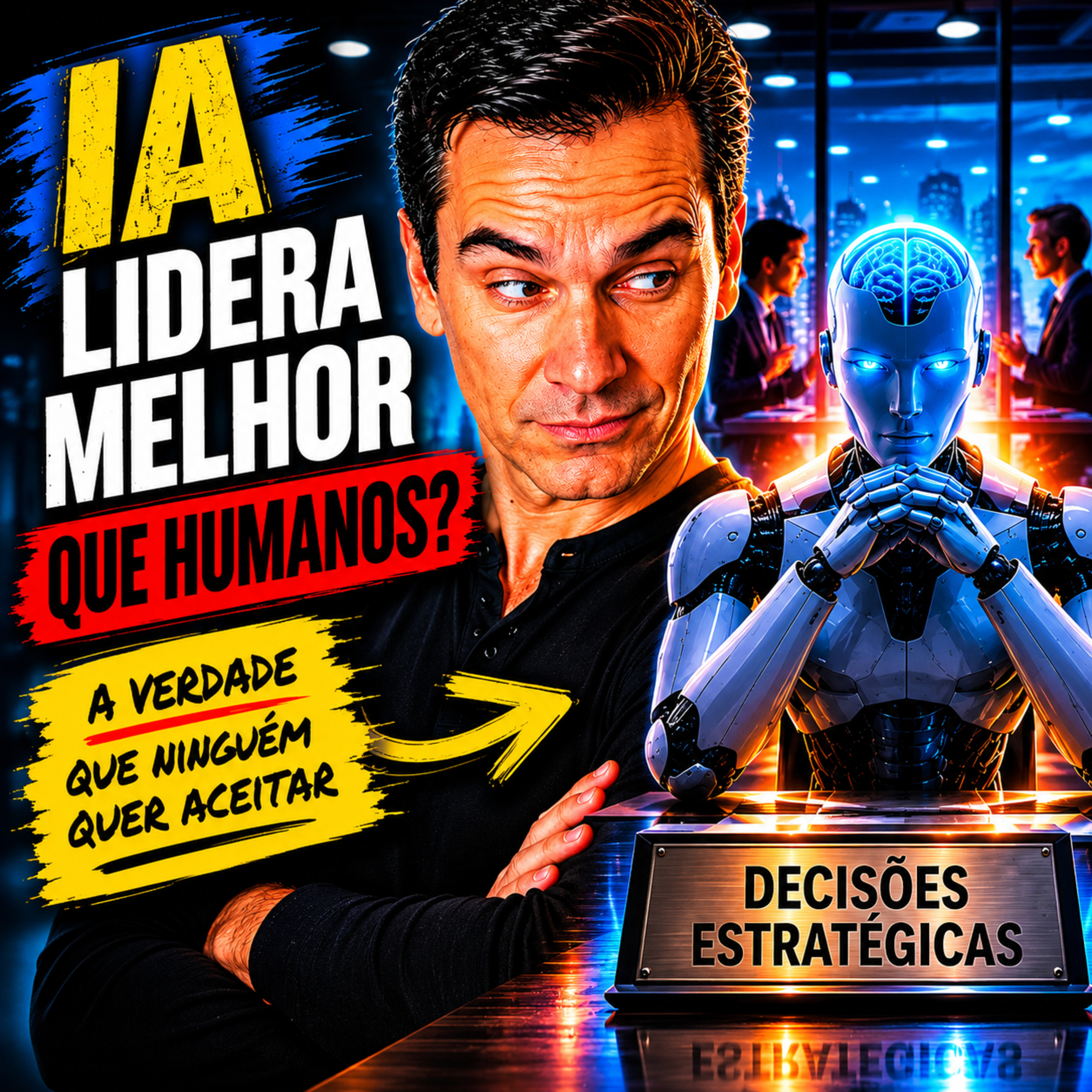 Qual é a lição de LIDERANÇA que ninguém esperava da IA?