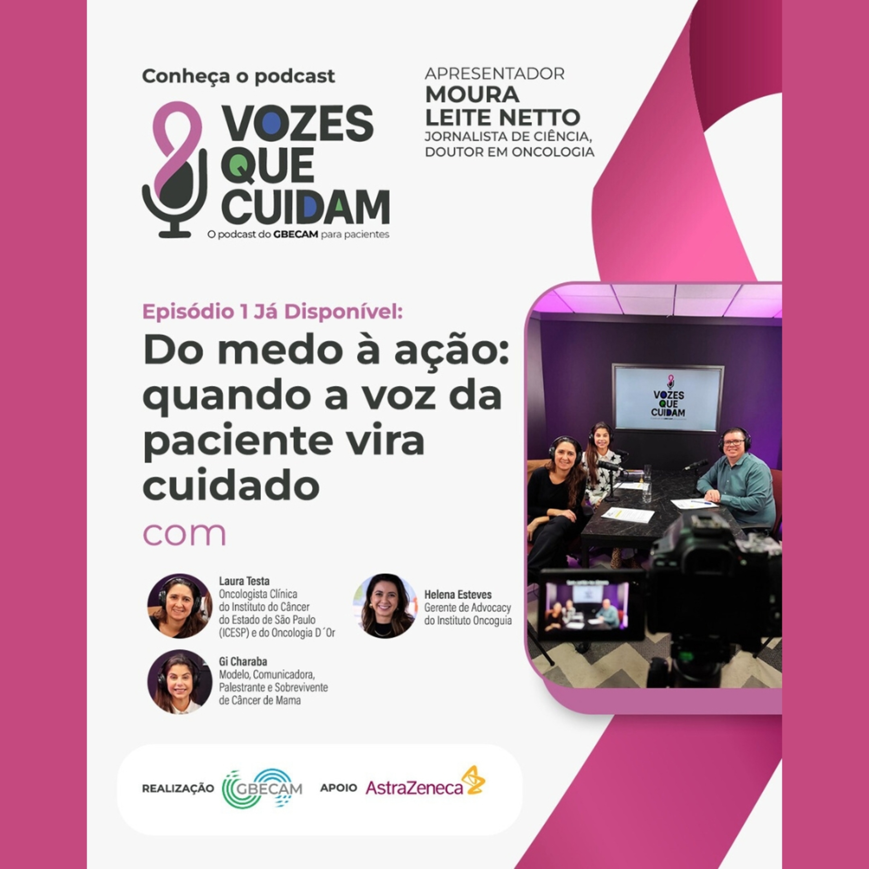 #1 - Vozes que Cuidam - Do medo à ação: quando a voz da paciente vira cuidado episode artwork