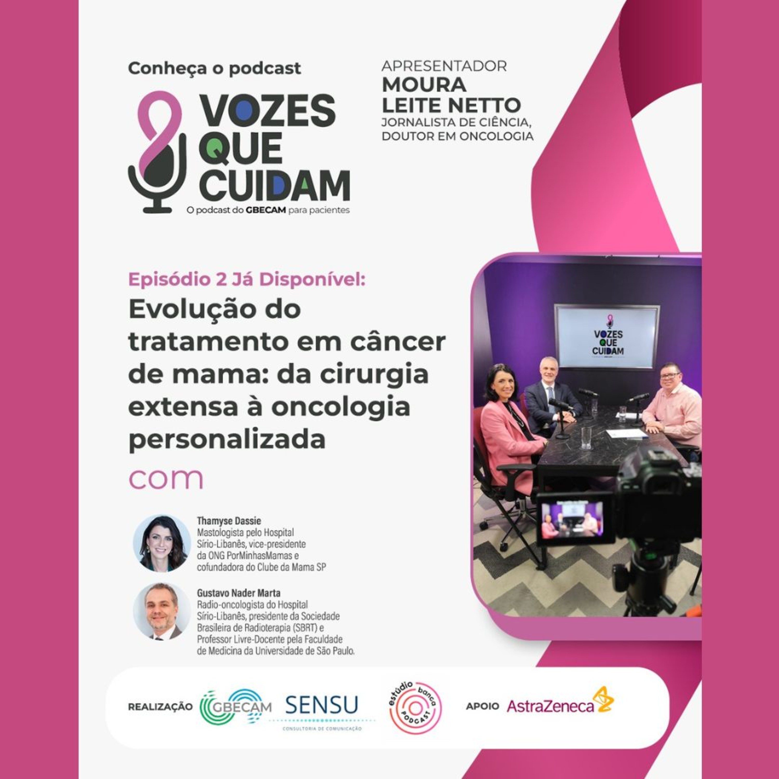 #2 - Vozes que Cuidam - Evolução do tratamento: da cirurgia extensa à oncologia personalizada episode artwork