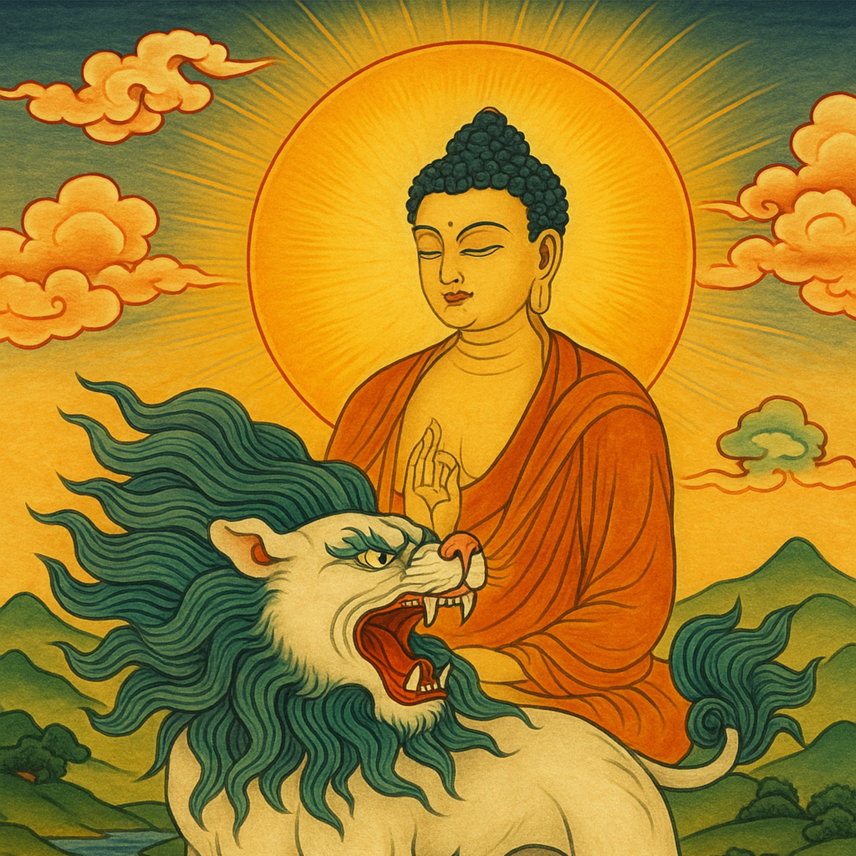 The Lion’s Roar: Sacred Sound and the Saṃbhogakāya