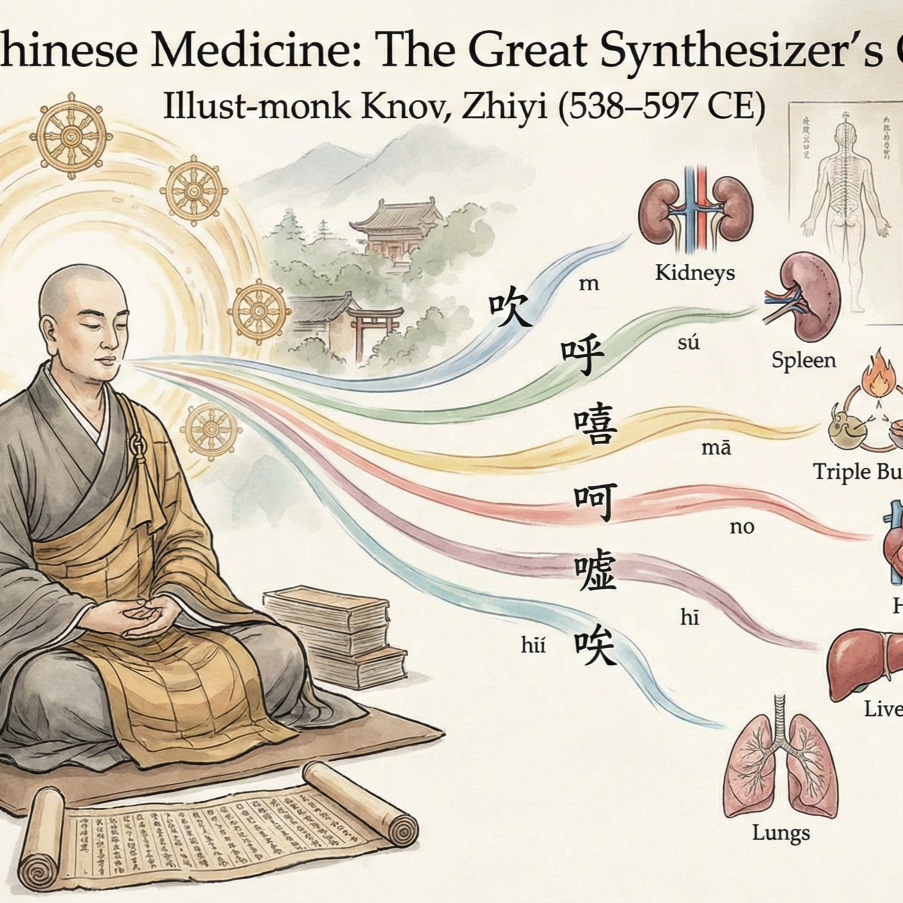 Zhiyi's Six Healing Sounds: Buddhist Synthesis and Chinese Medicine