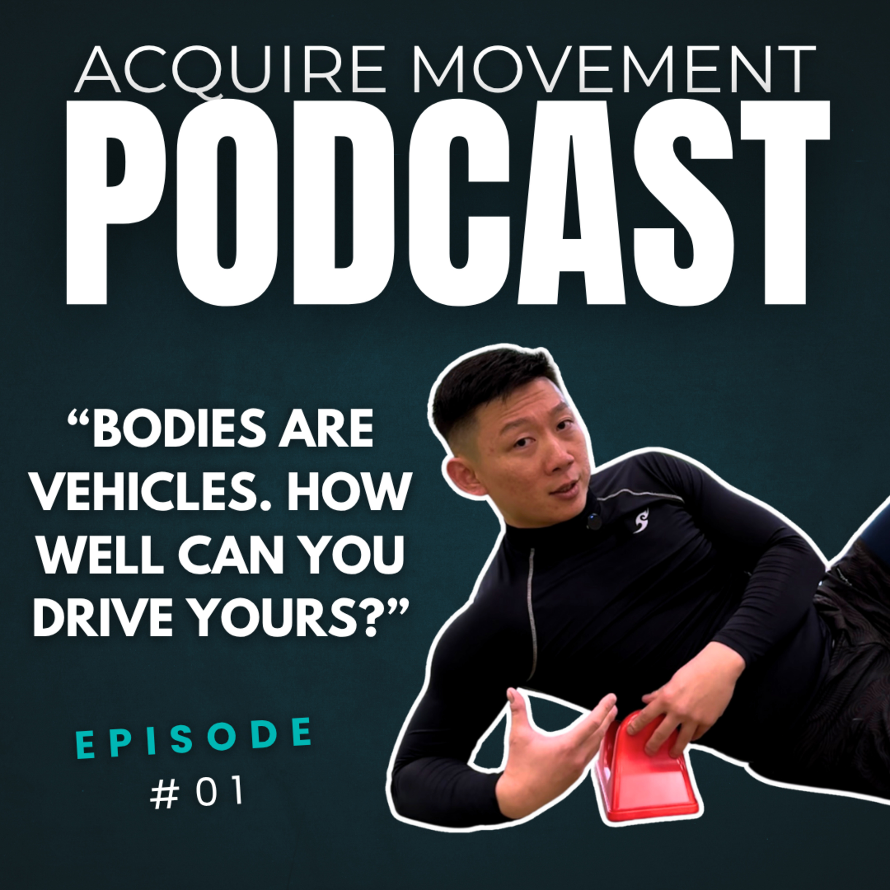 Acquire Movement Podcast– Ep. 01: Bodies Are Vehicles. How Well Can You Drive Yours? episode artwork