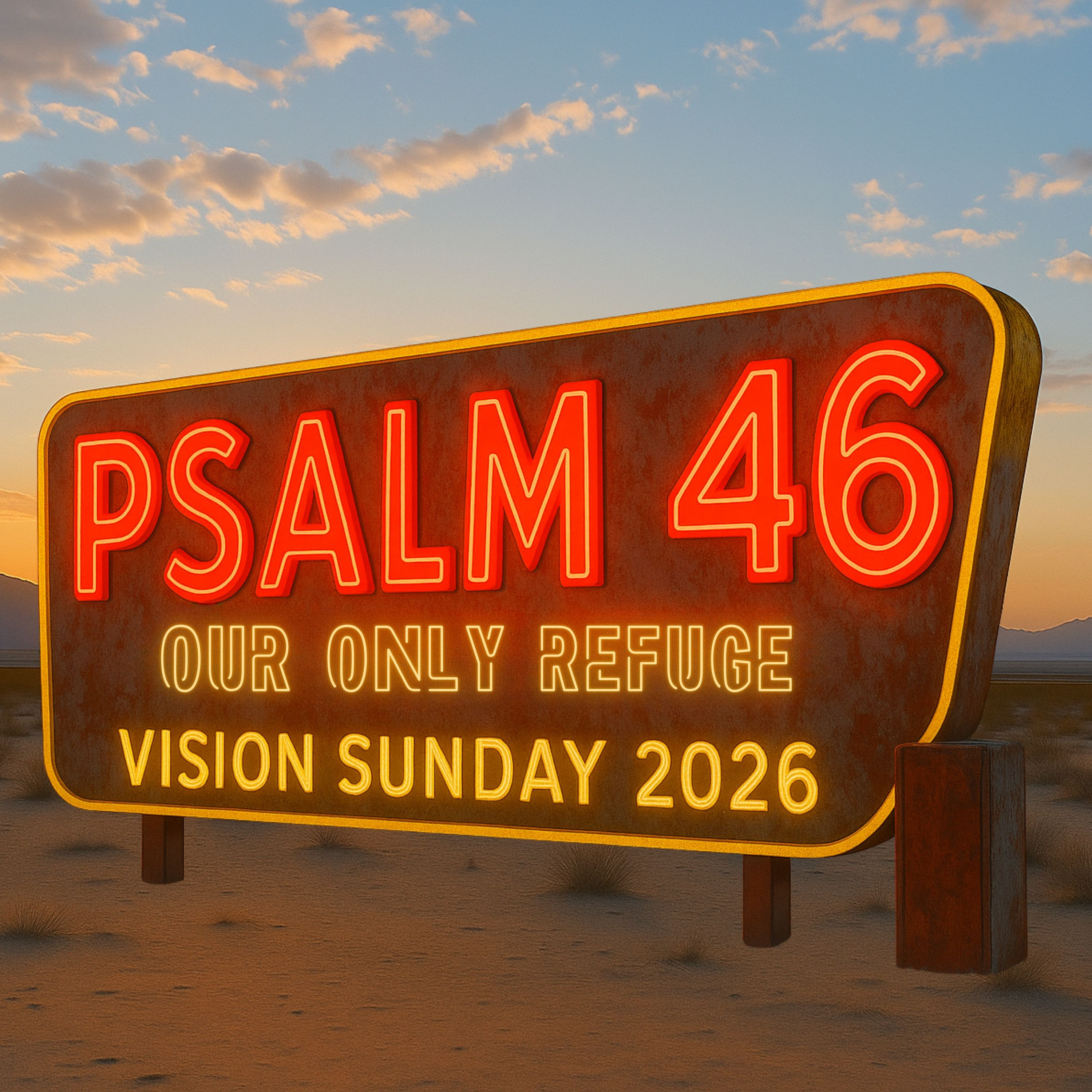 Vision Sunday: Our Only Refuge | Psalm 46 | Ryan Walker episode artwork