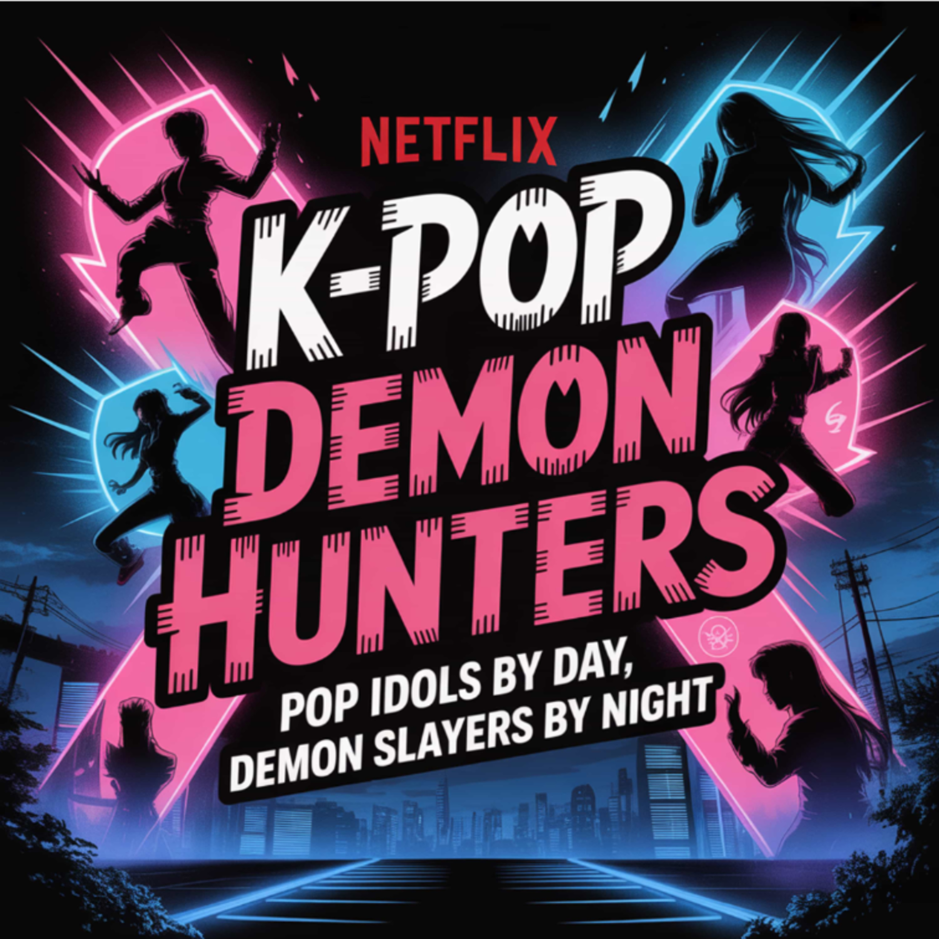 Netflix’s K-Pop Demon Hunters: Pop Idols by Day, Demon Slayers by Night episode artwork