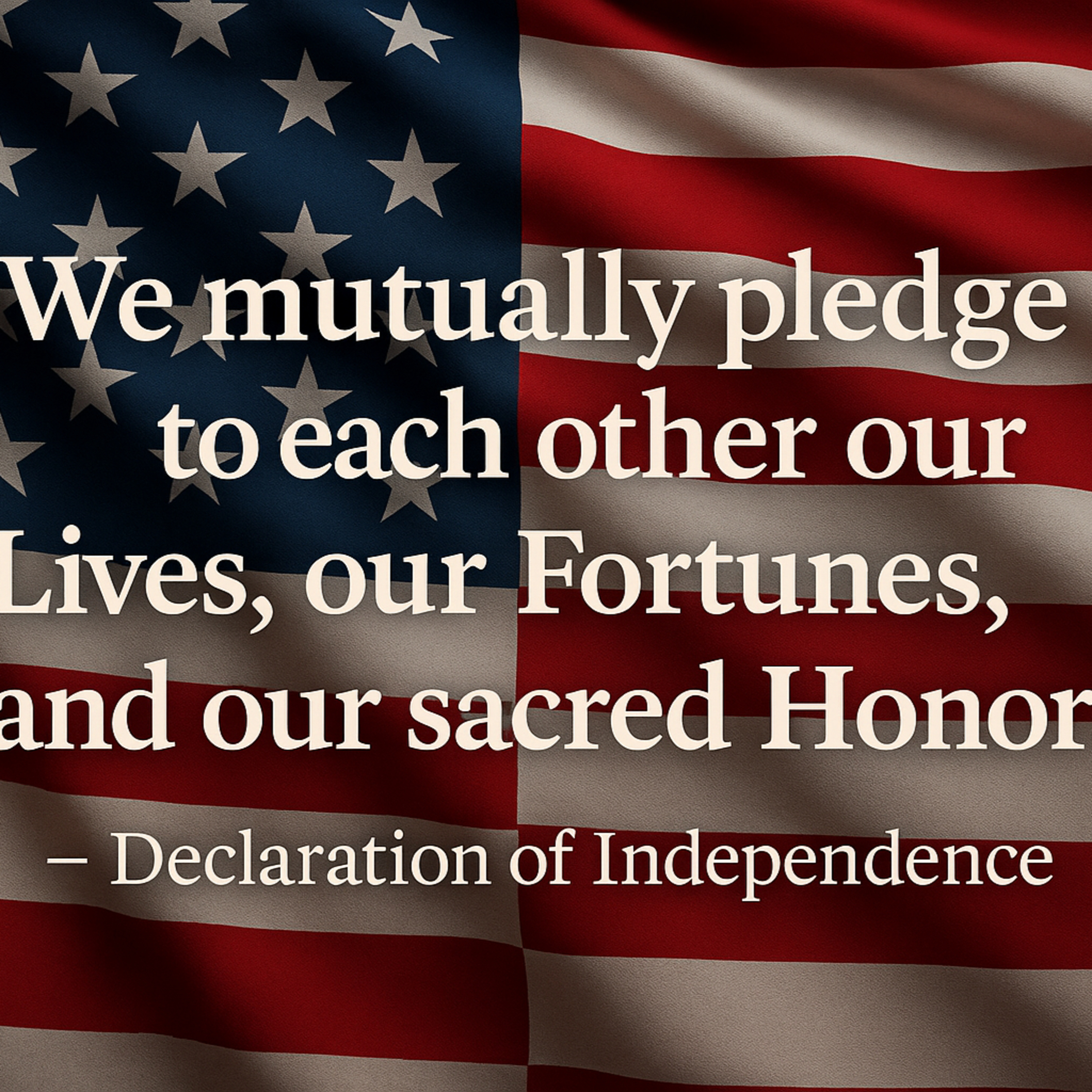 “We Pledge to Each Other” – What It Really Means to Be an American episode artwork