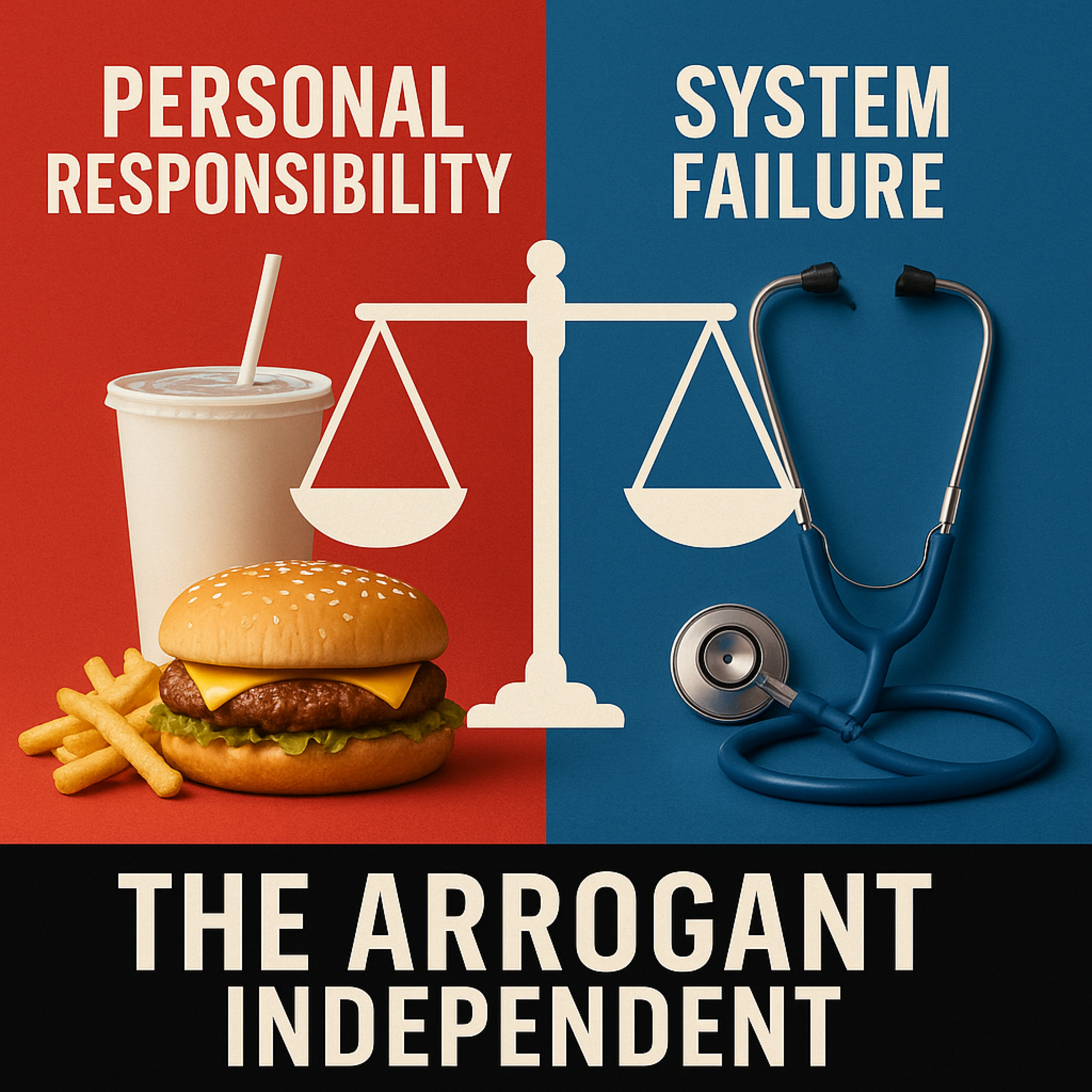 : Is America’s Healthcare Crisis About Personal Responsibility—or System Failure? episode artwork