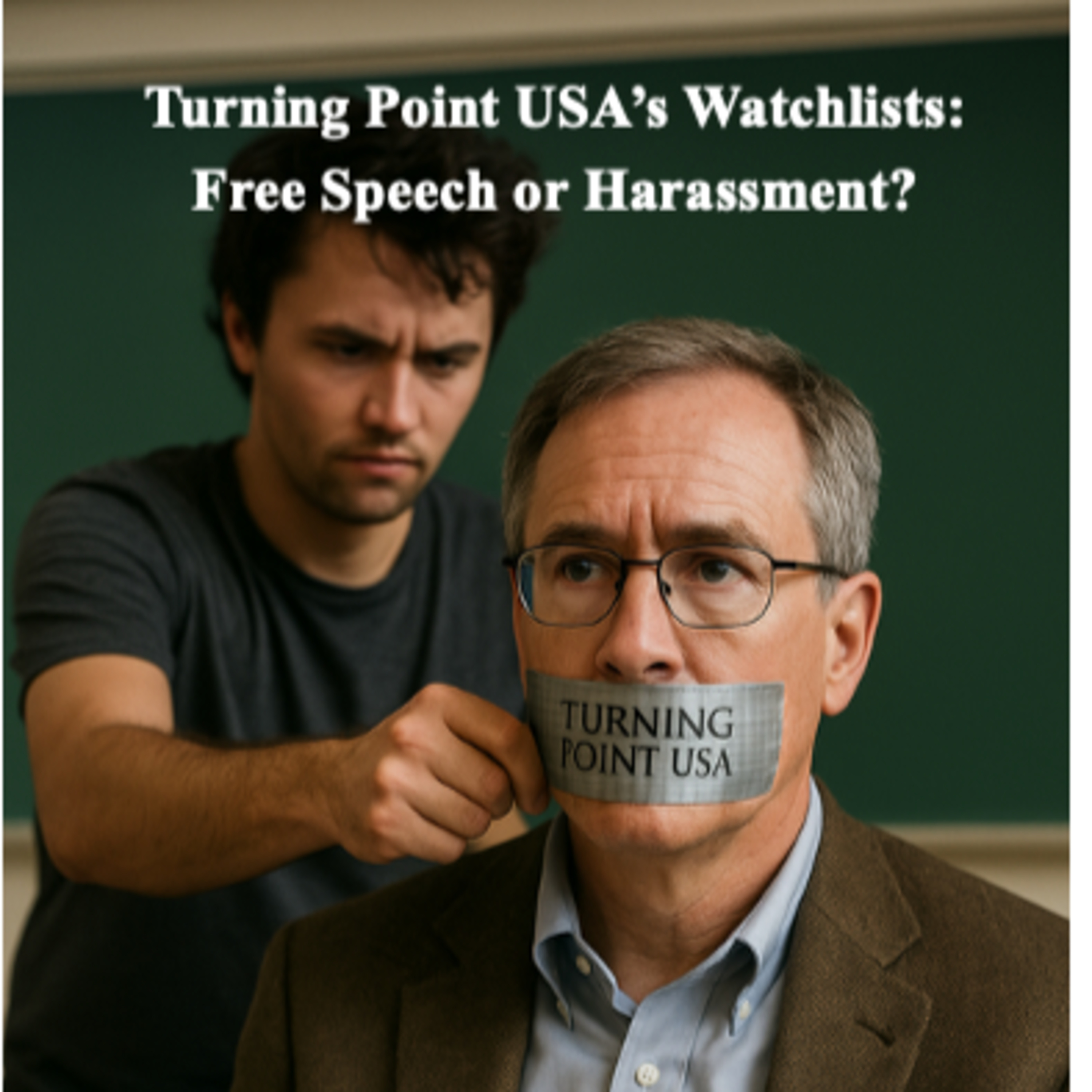 Turning Point USA’s Watchlists: Free Speech or Harassment? episode artwork