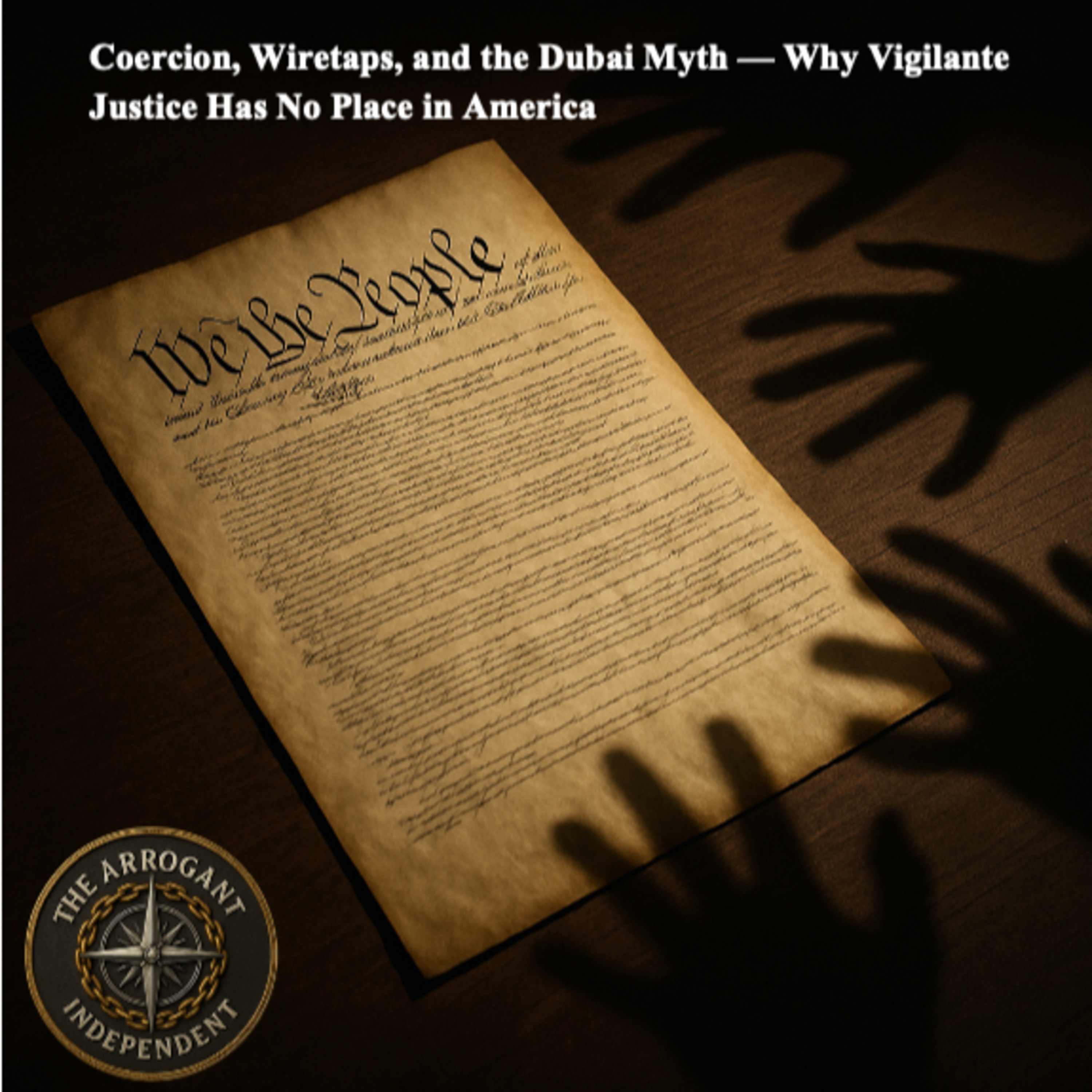 Coercion, Wiretaps, and the Dubai Myth — Why Vigilante Justice Has No Place in America episode artwork