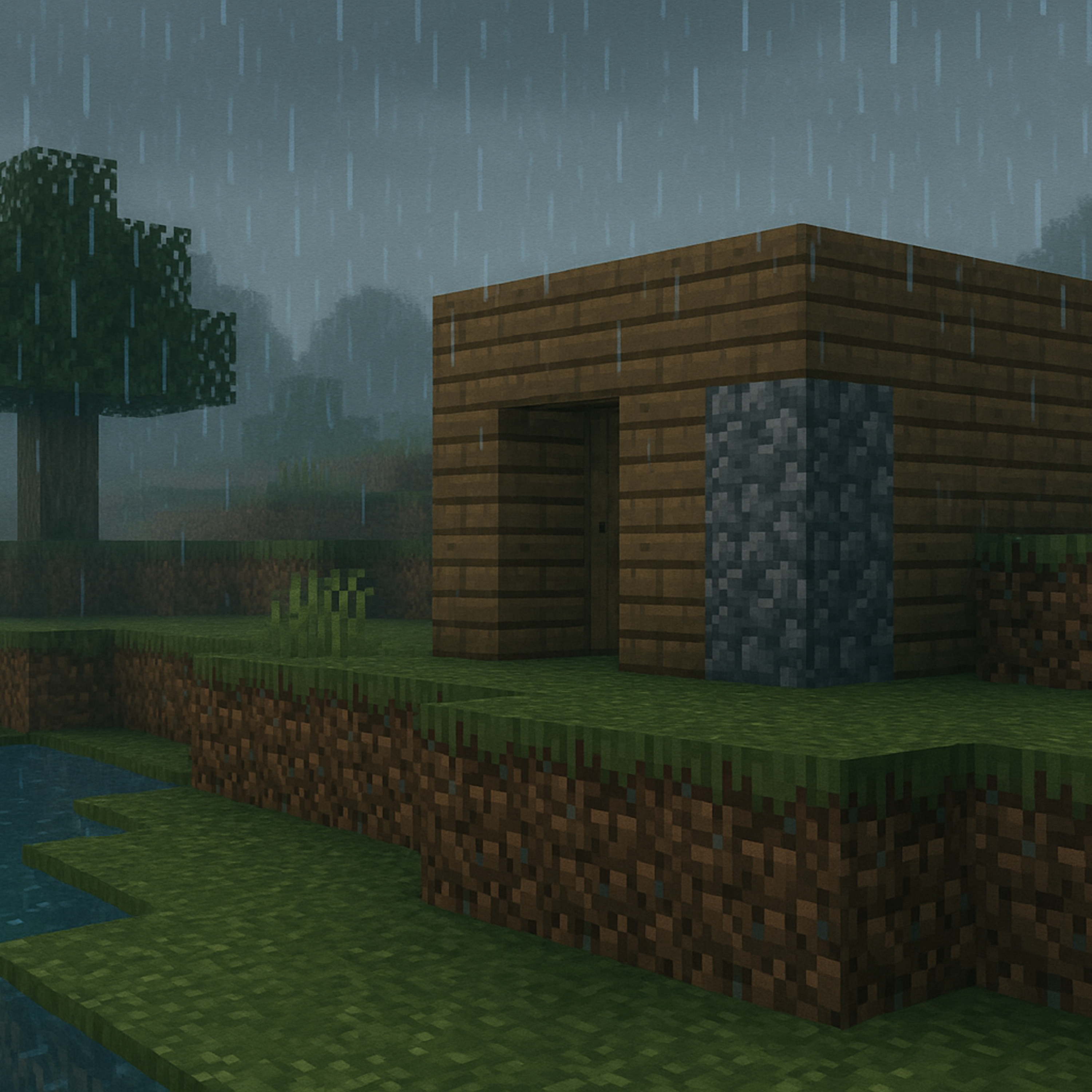 Minecraft Rain Sleep Sounds