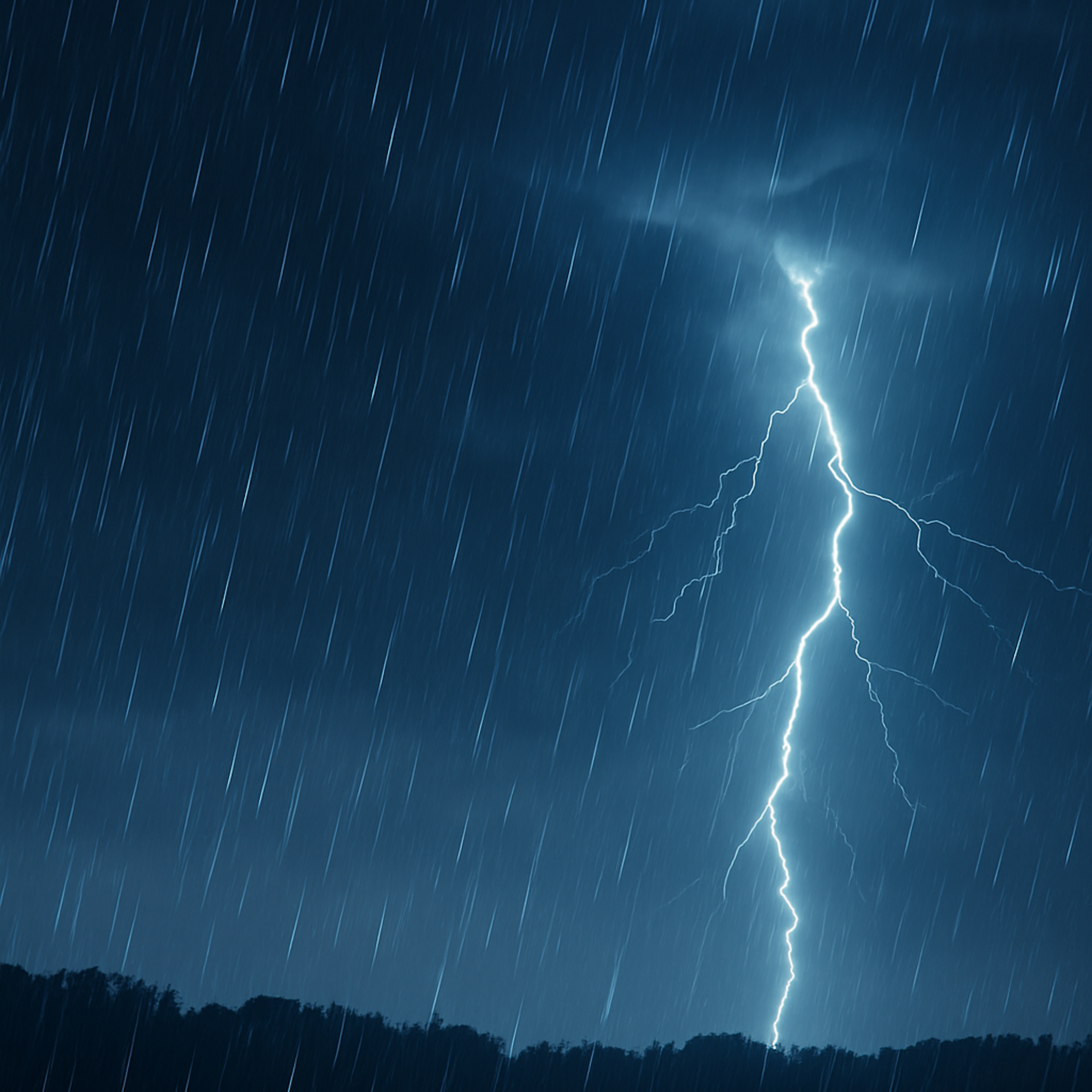 2 Hours of Rain & Thunder – Deep Sleep Storm Ambience