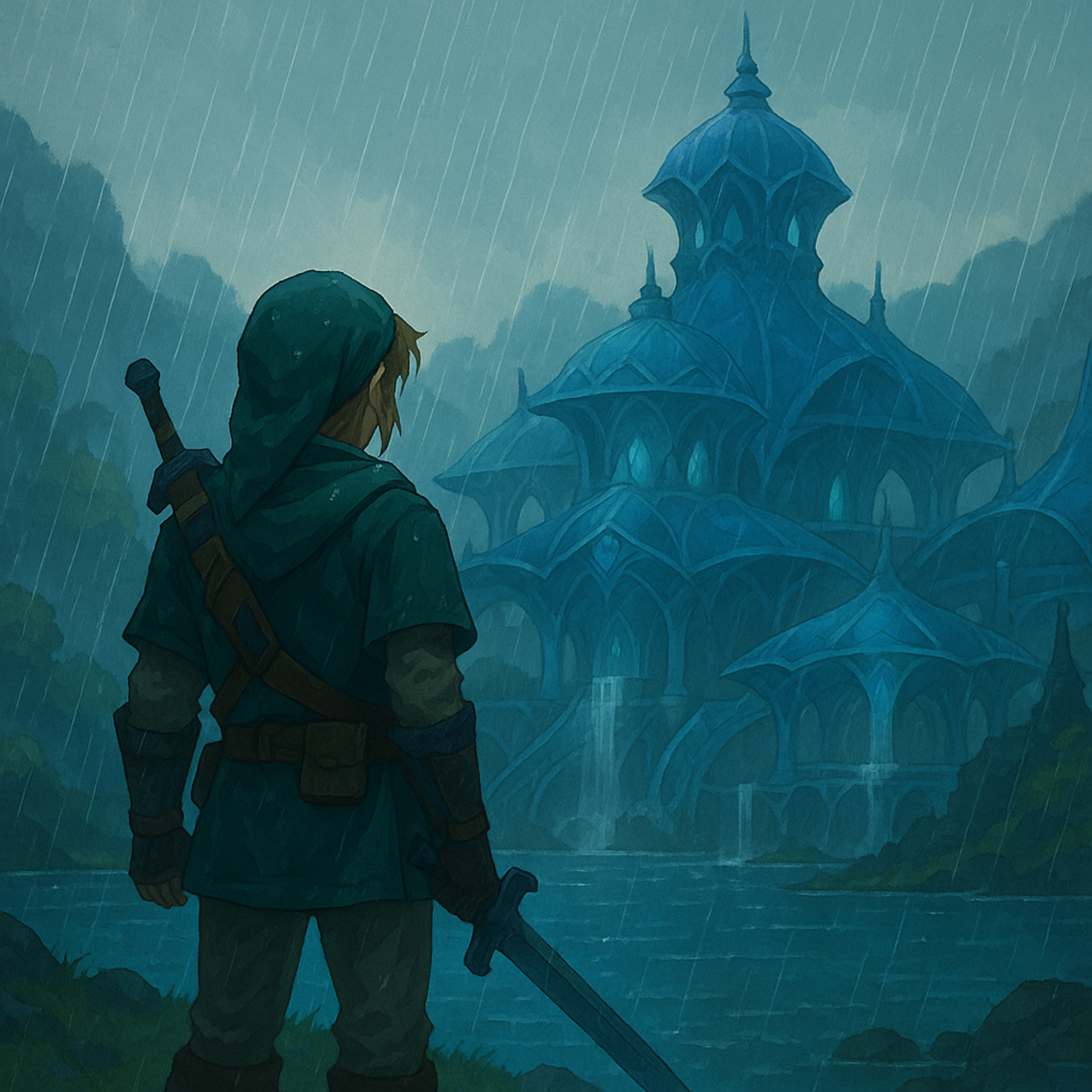 Zora’s Domain Rain Ambience – Zelda-Inspired Music & Rain Sounds for Sleep & Relaxation