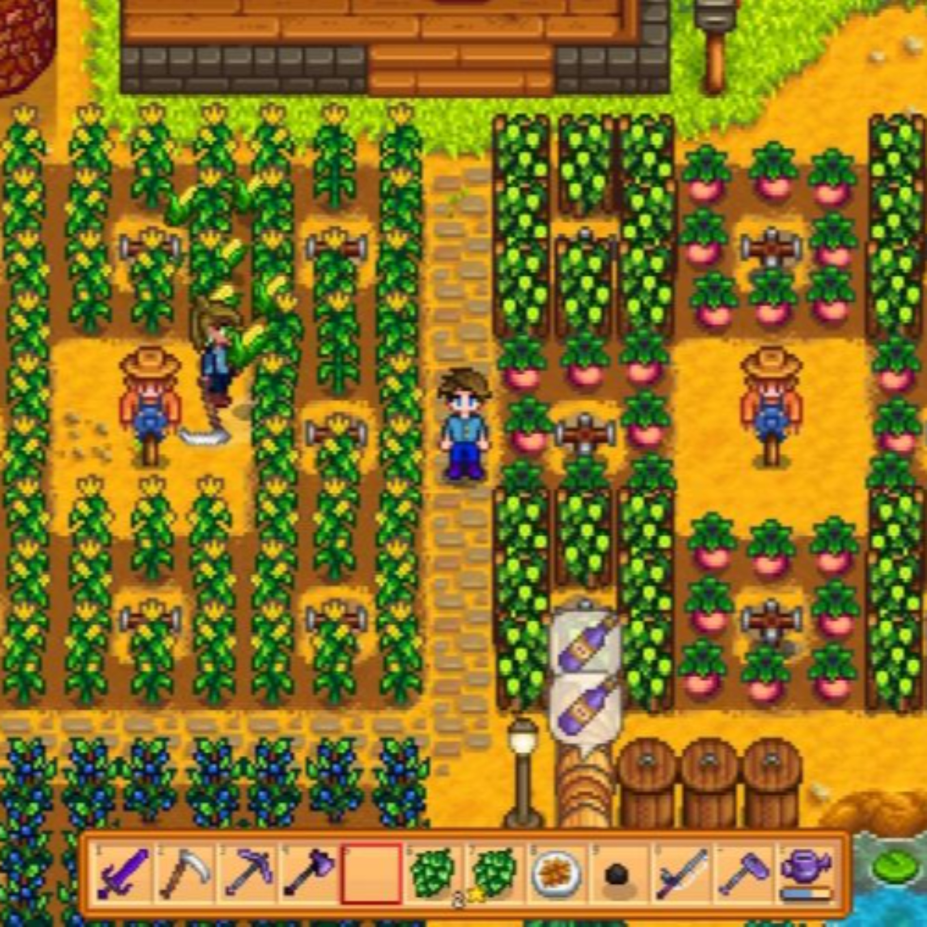 Rain on the Window + Stardew Valley Music – Cozy Ambience for Sleep & Focus