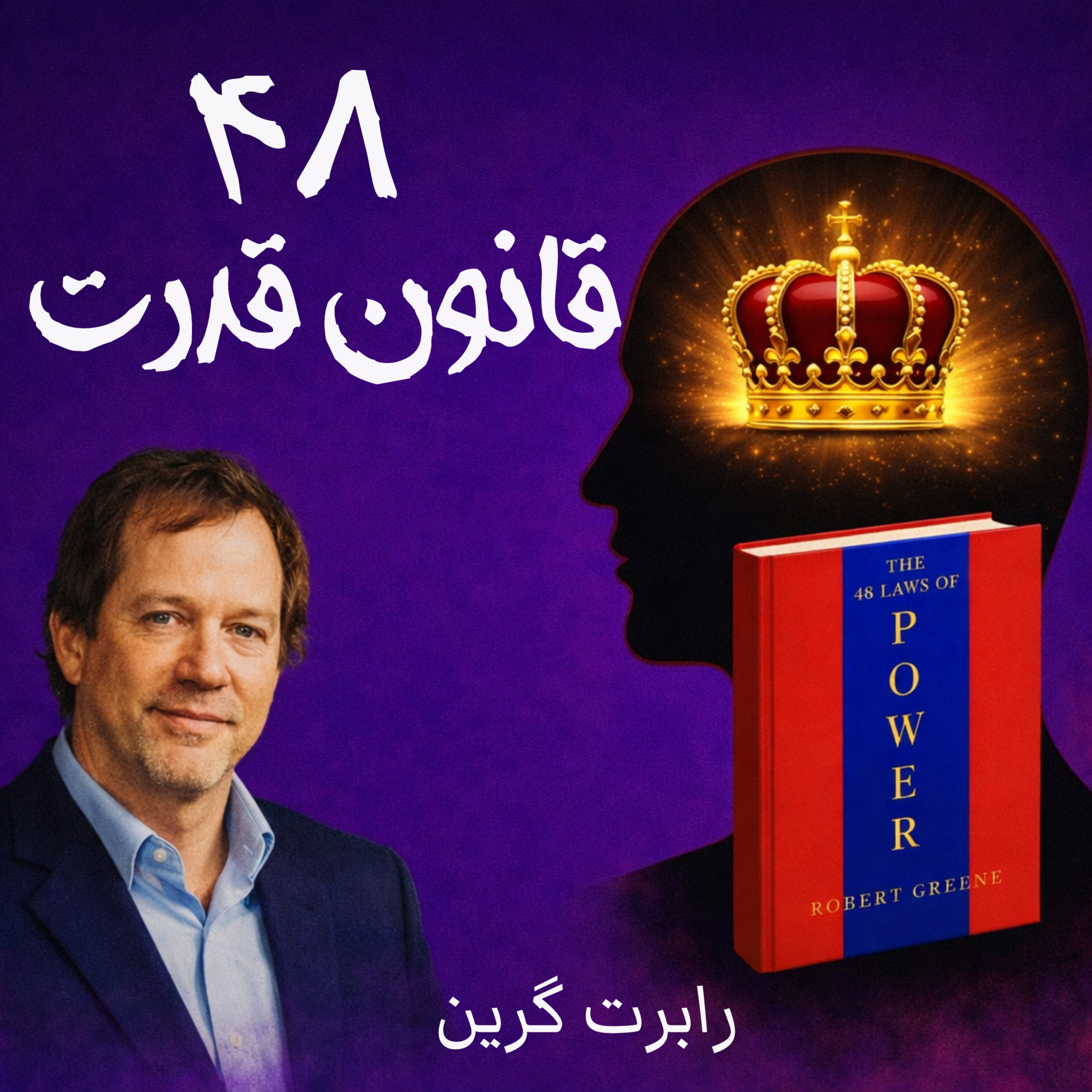 کاور خلاصه کتاب ۴۸ قانون قدرت/ اگر این ۴۸ قانون رو ندونی، همیشه قربانی قدرت و پول بقیه‌ای