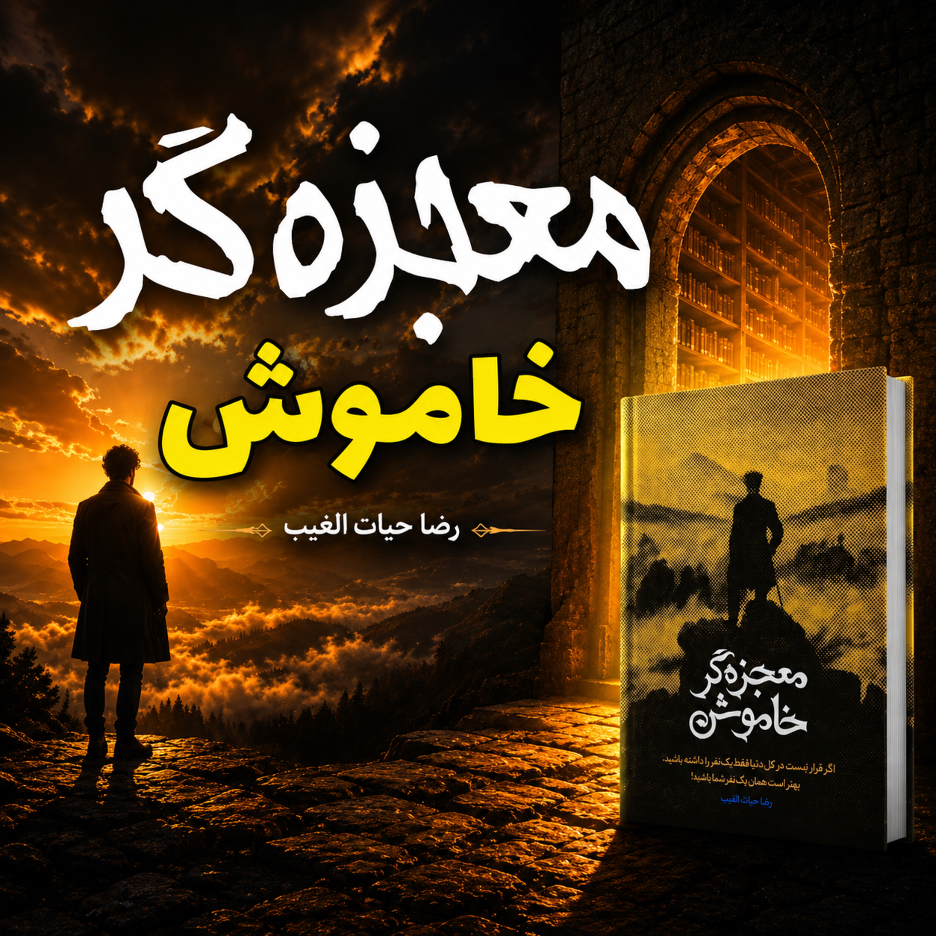کاور خلاصه کتاب معجزه گر خاموش | اگر دنبال آرامش واقعی هستی، این کتاب را از دست نده