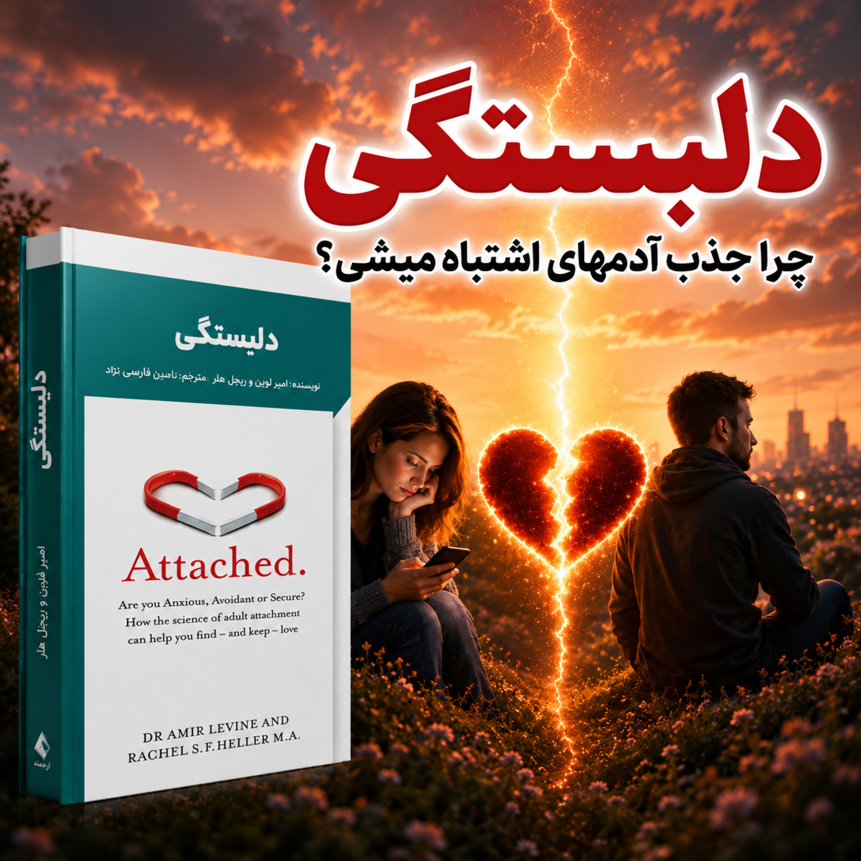 کاور چرا جذب آدمهای اشتباه میشی؟ (روانشناسی رابطه و Attachment Theory