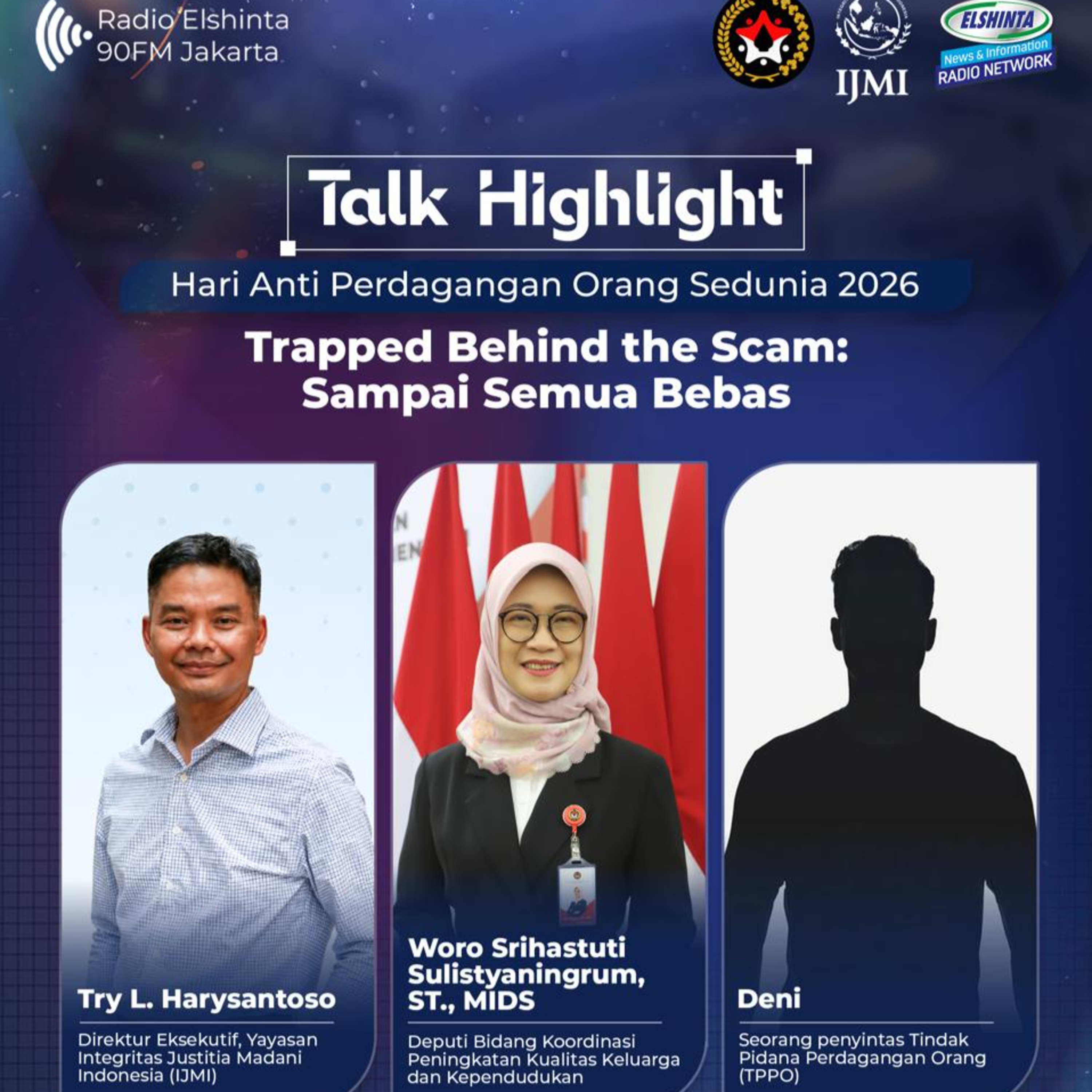 Hari Anti Perdagangan Orang Sedunia 2026 Trapped Behind The Scam: Sampai Semua Bebas