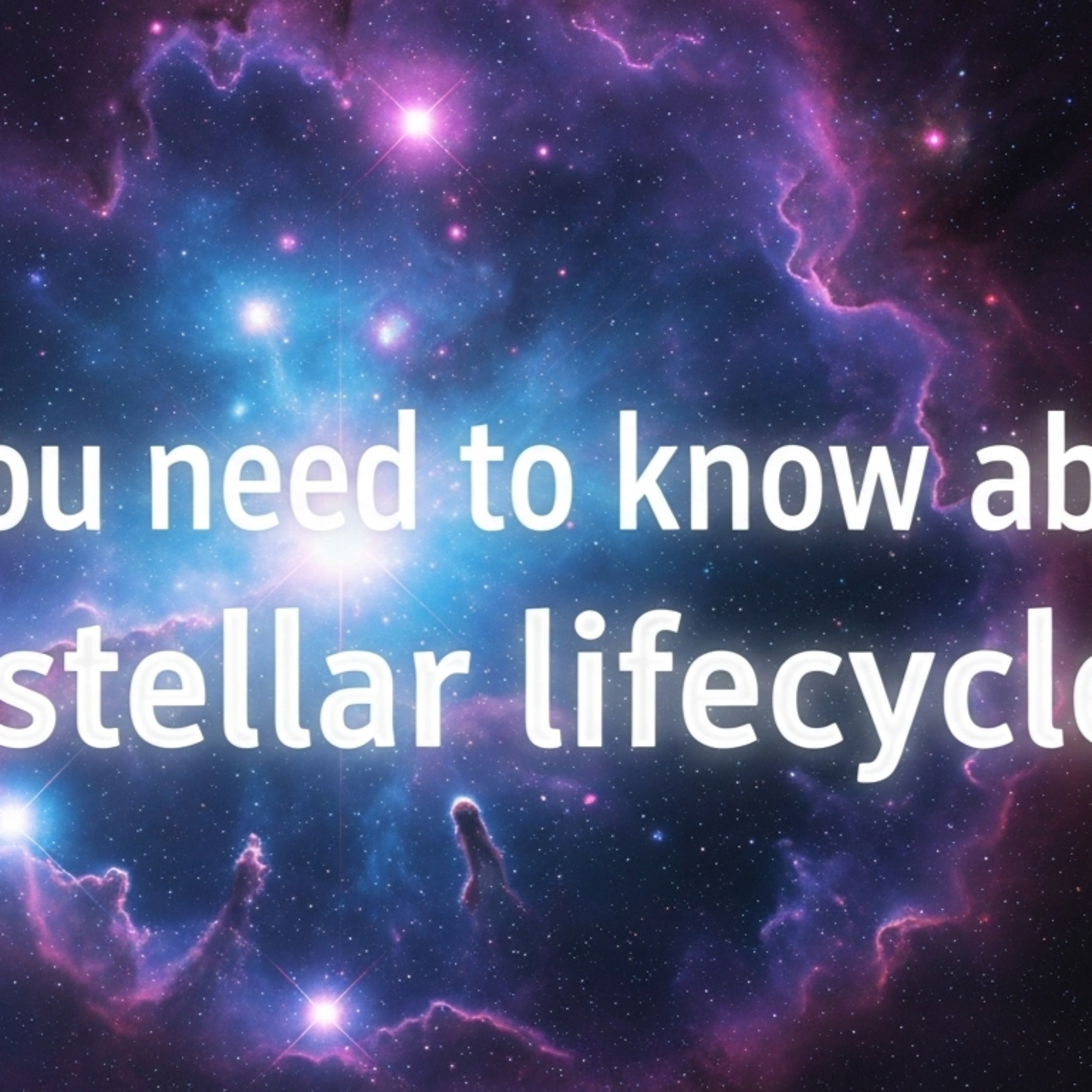 Of Stardust and Supernovae: The Grand Journey of a Star