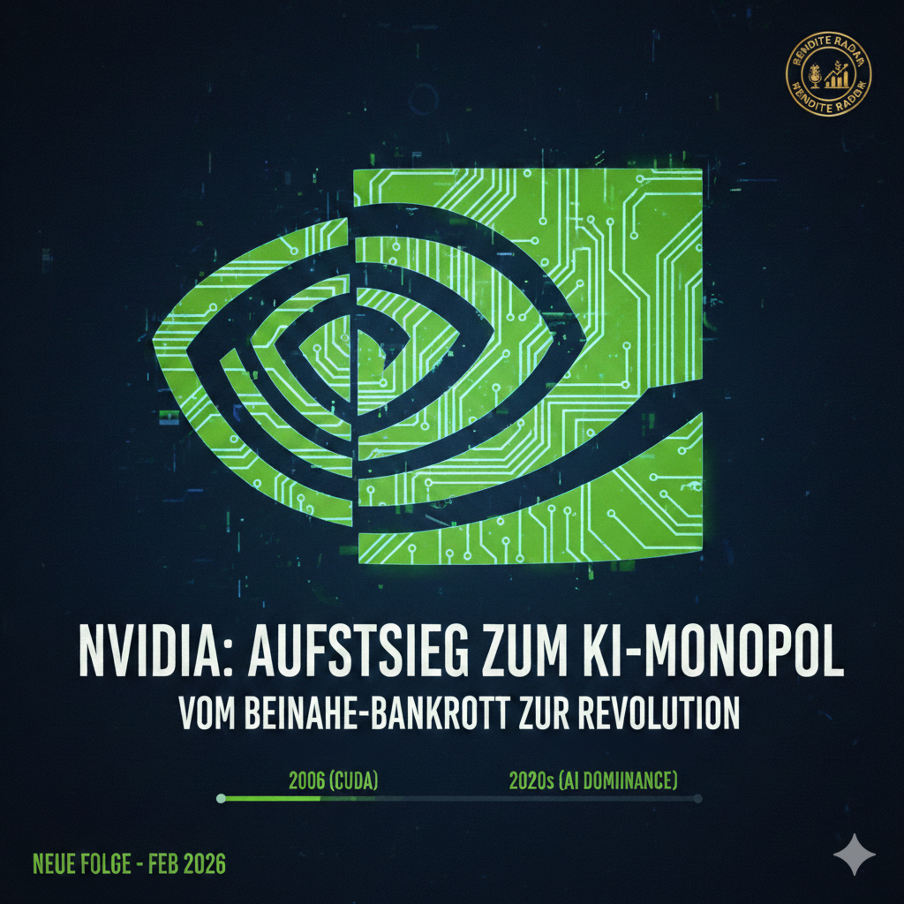 Der Nvidia-Code: Vom Beinahe-Bankrott zum KI-Monopol episode artwork