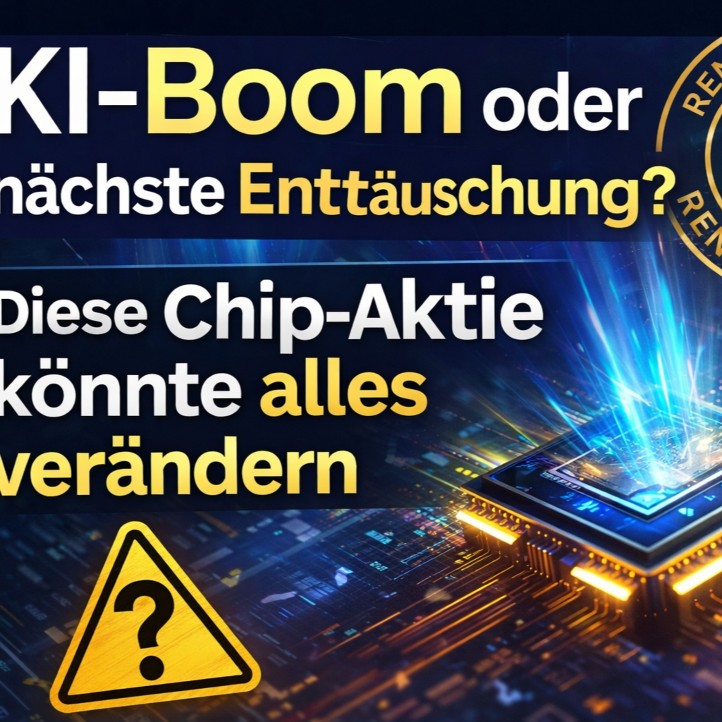 KI-Boom oder nächste Enttäuschung? Diese Chip-Aktie könnte alles verändern episode artwork