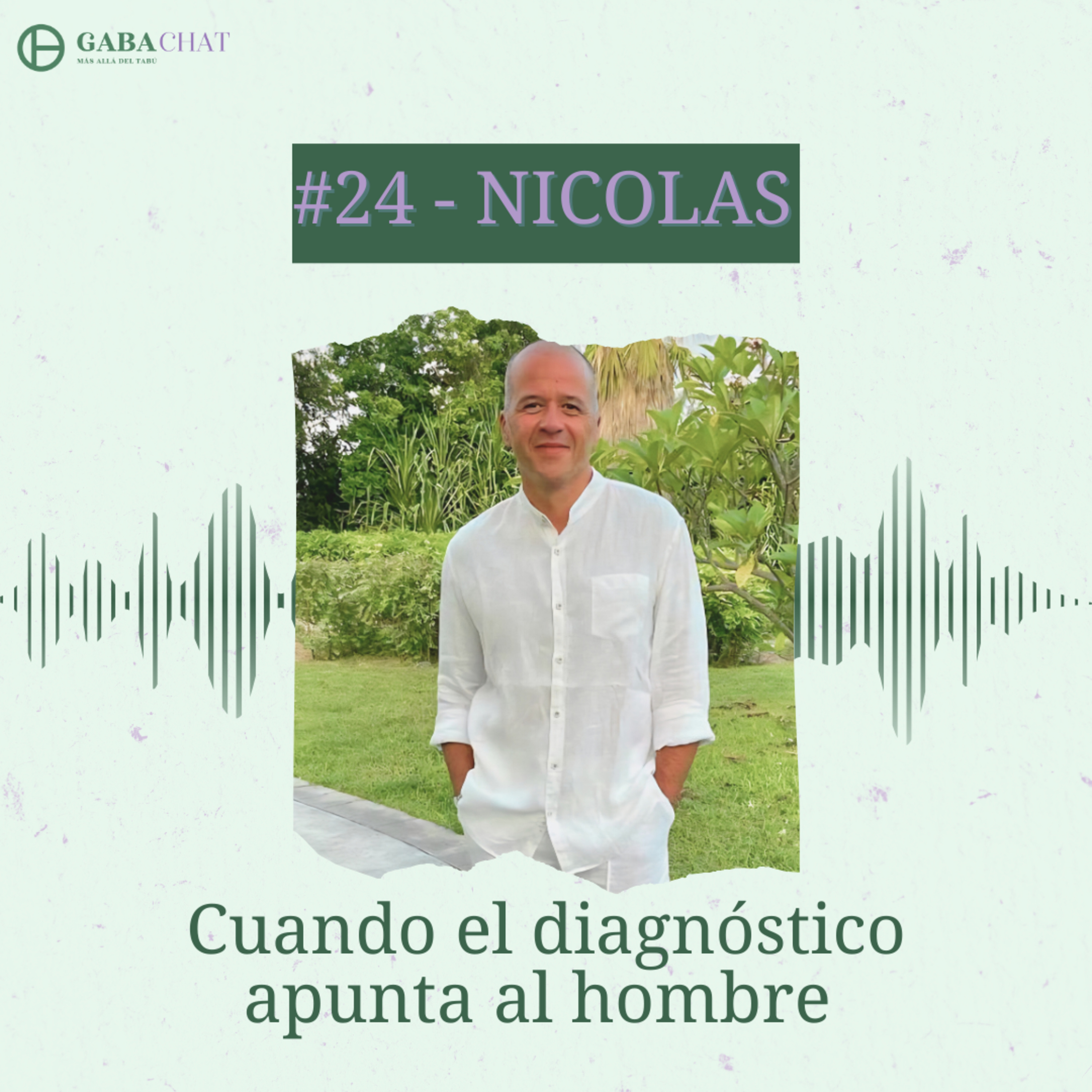 #24 - Nicolas Simon - Infertilidad masculina: lo que siente un hombre cuando el diagnóstico apunta a él episode artwork