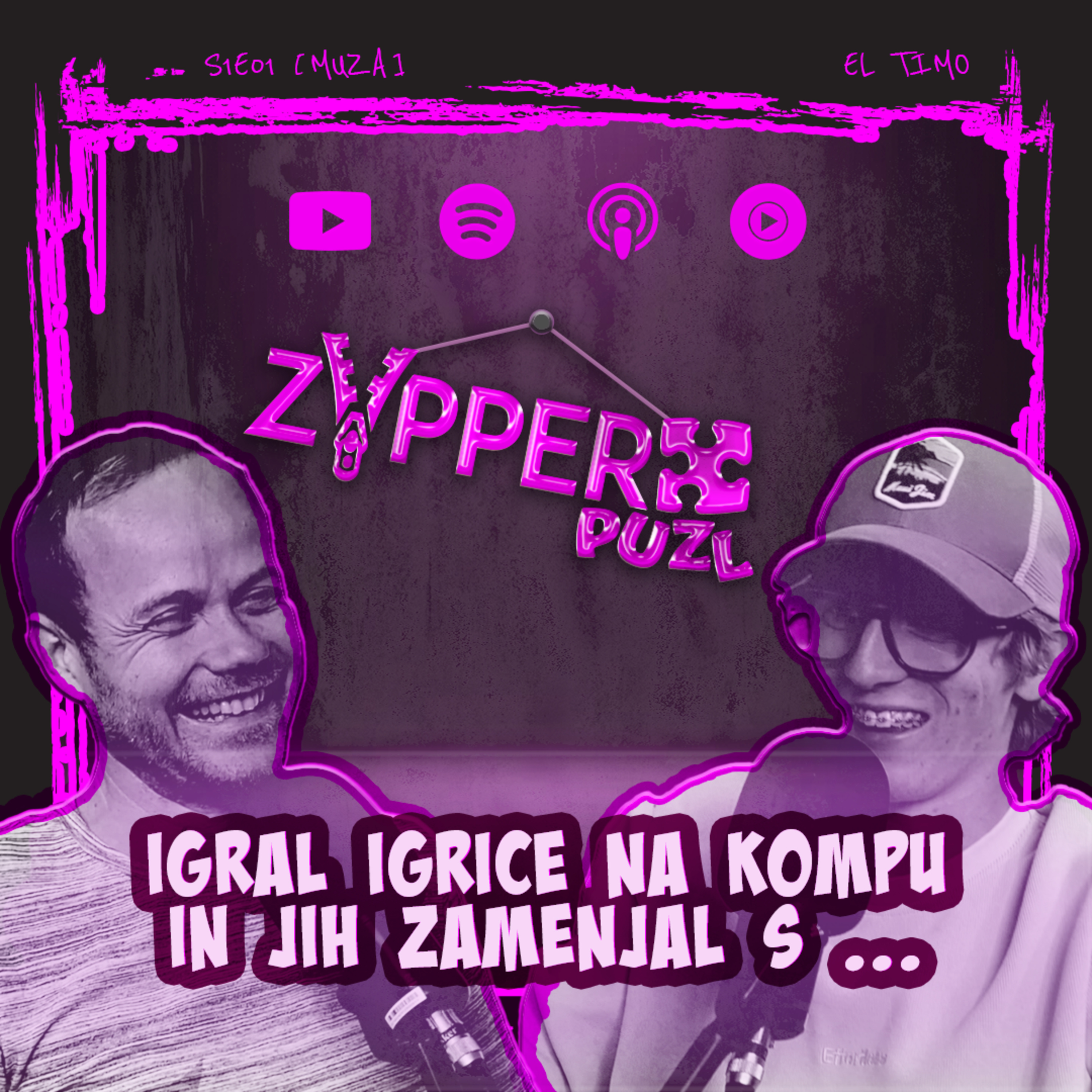 Igral igrice na kompu in jih zamenjal s ... - El Timo / Silverj / zYpper Puzl: MUZA [S1E01]
