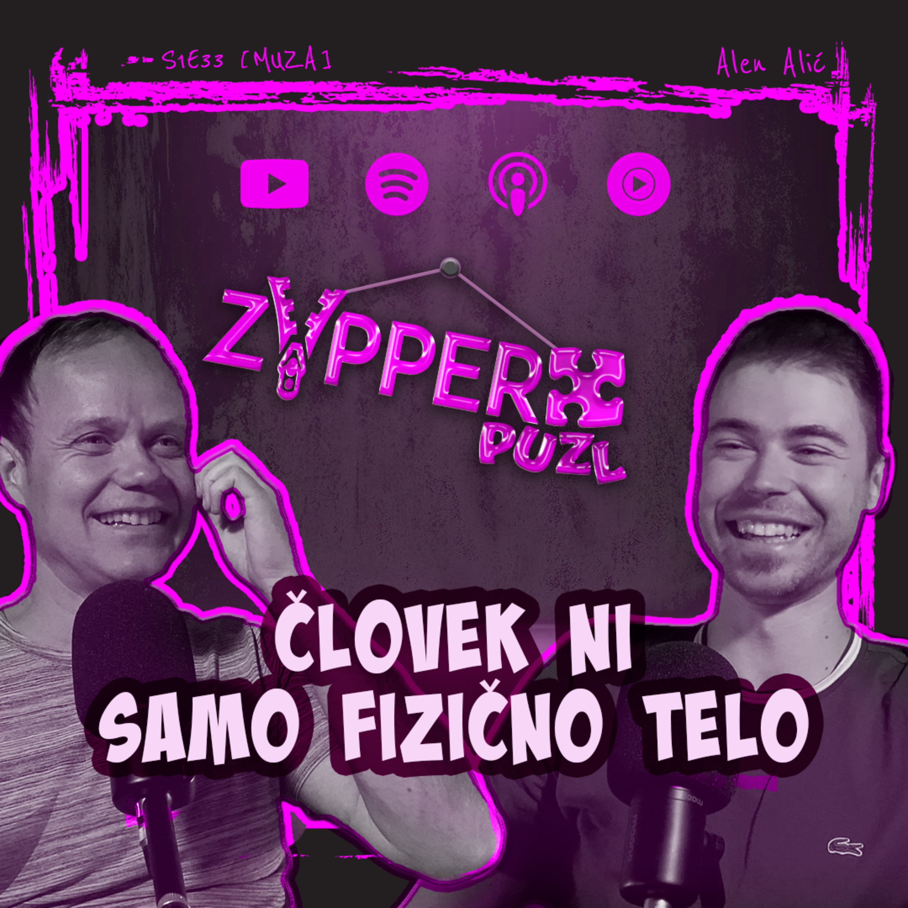 Človek ni samo fizično telo - Alen Alić / Silverj - zYpper Puzl: MUZA [S1E33]