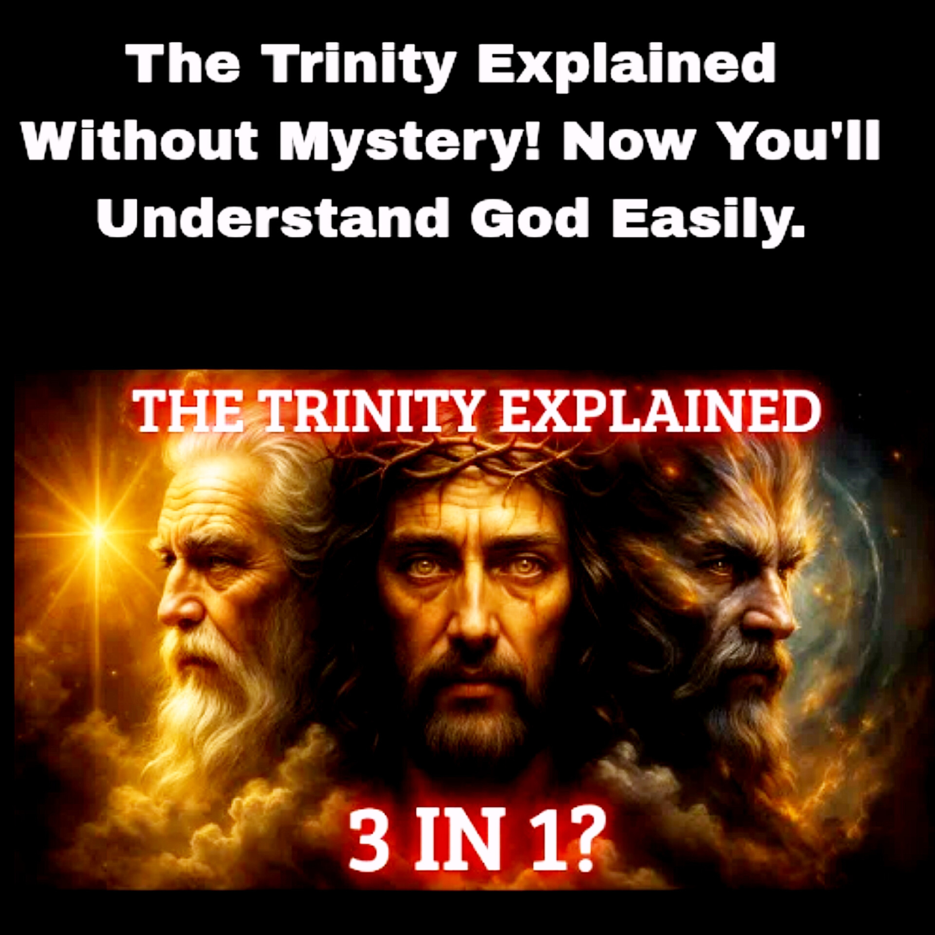 The Trinity Explained Without Mystery! Now You'll Understand God Easily.