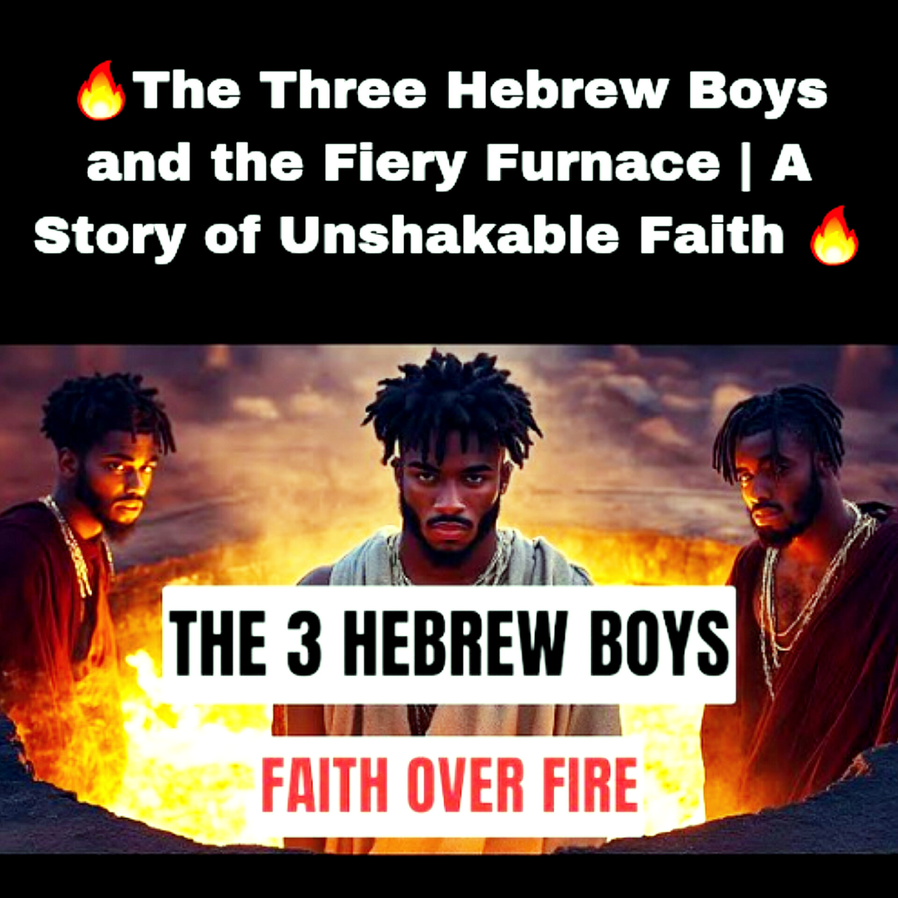 🔥The Three Hebrew Boys and the Fiery Furnace | A Story of Unshakable Faith 🔥.