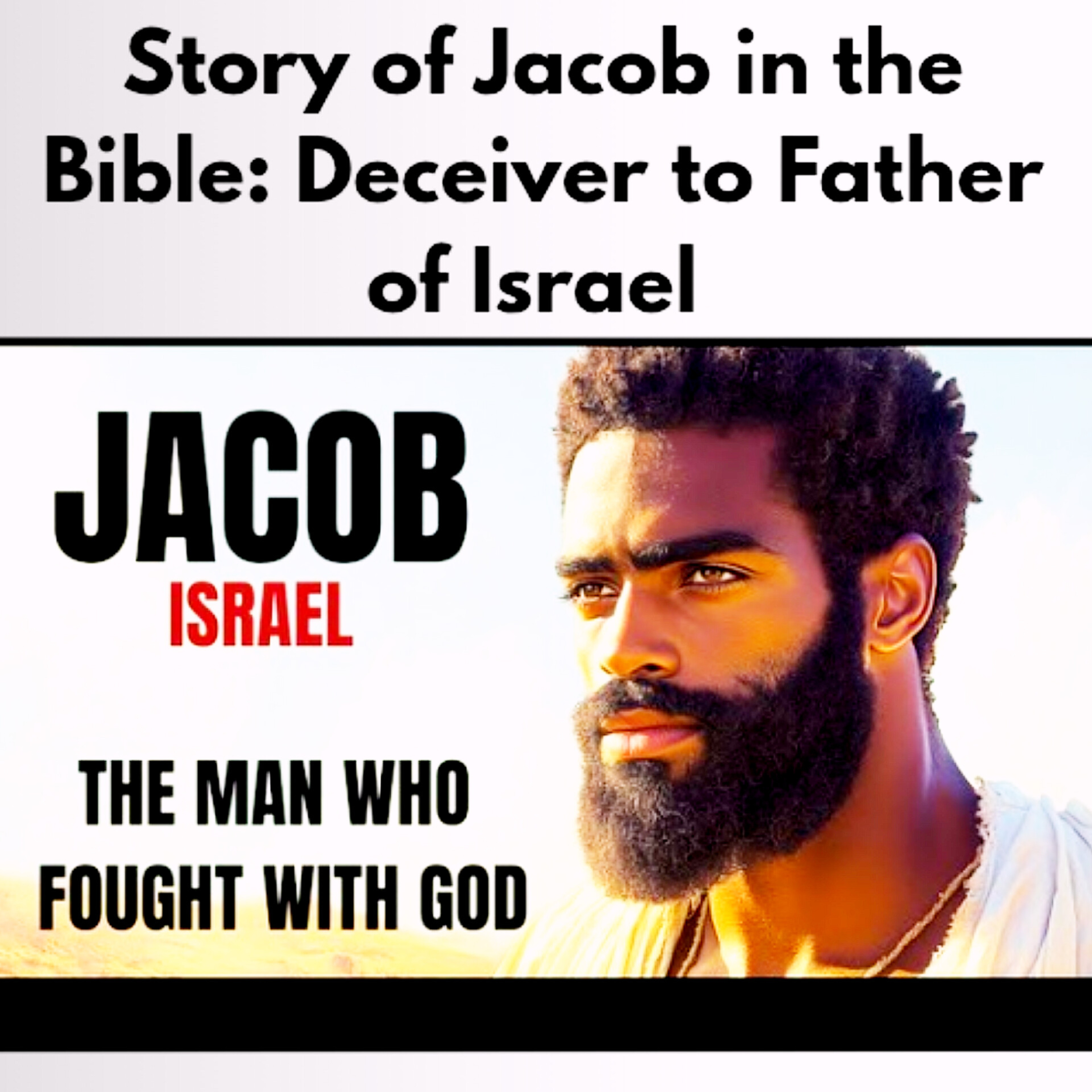 Story of Jacob in the Bible | Deceiver to of Israel | Bible Stories.