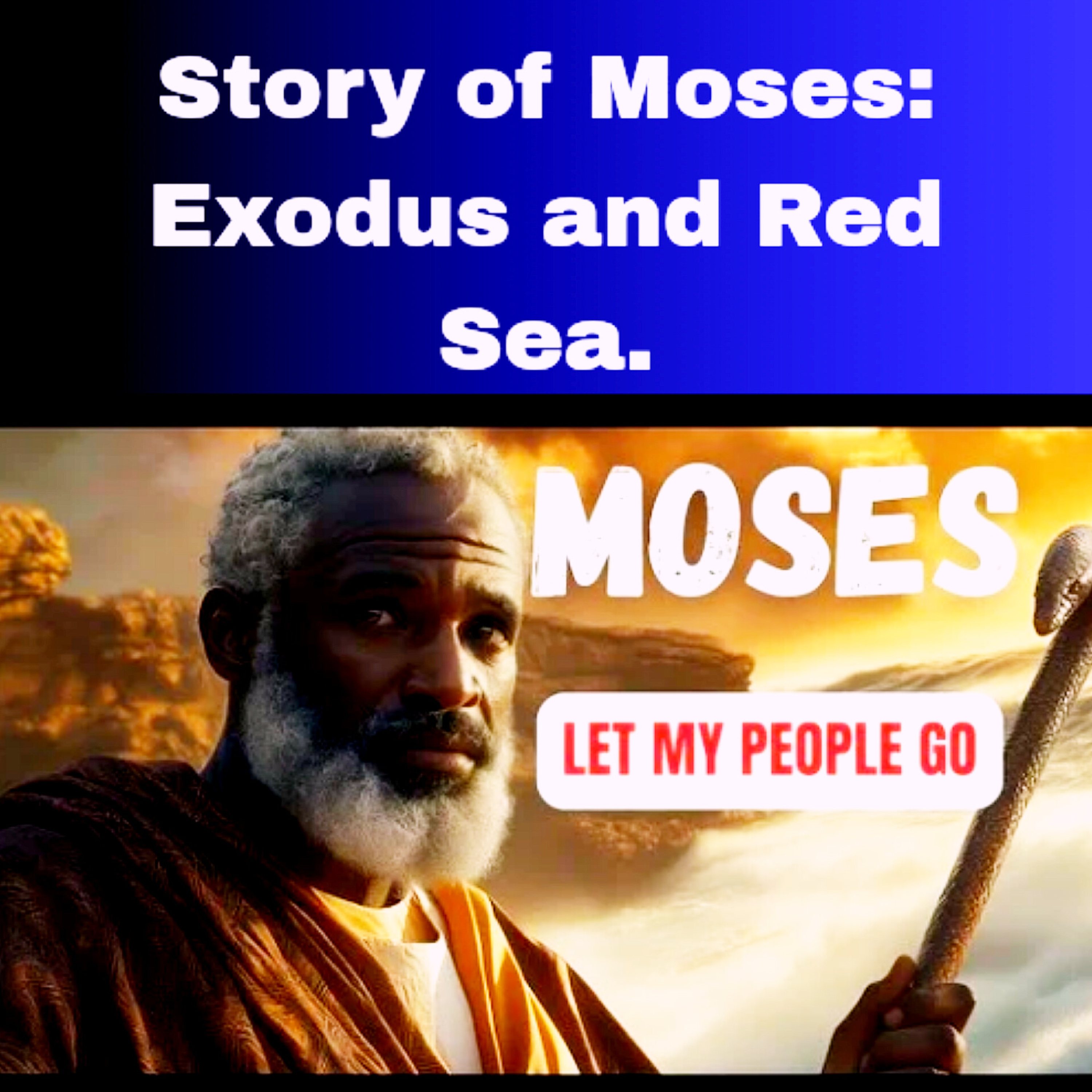 Story of Moses: Exodus and Red Sea | Bible Stories.