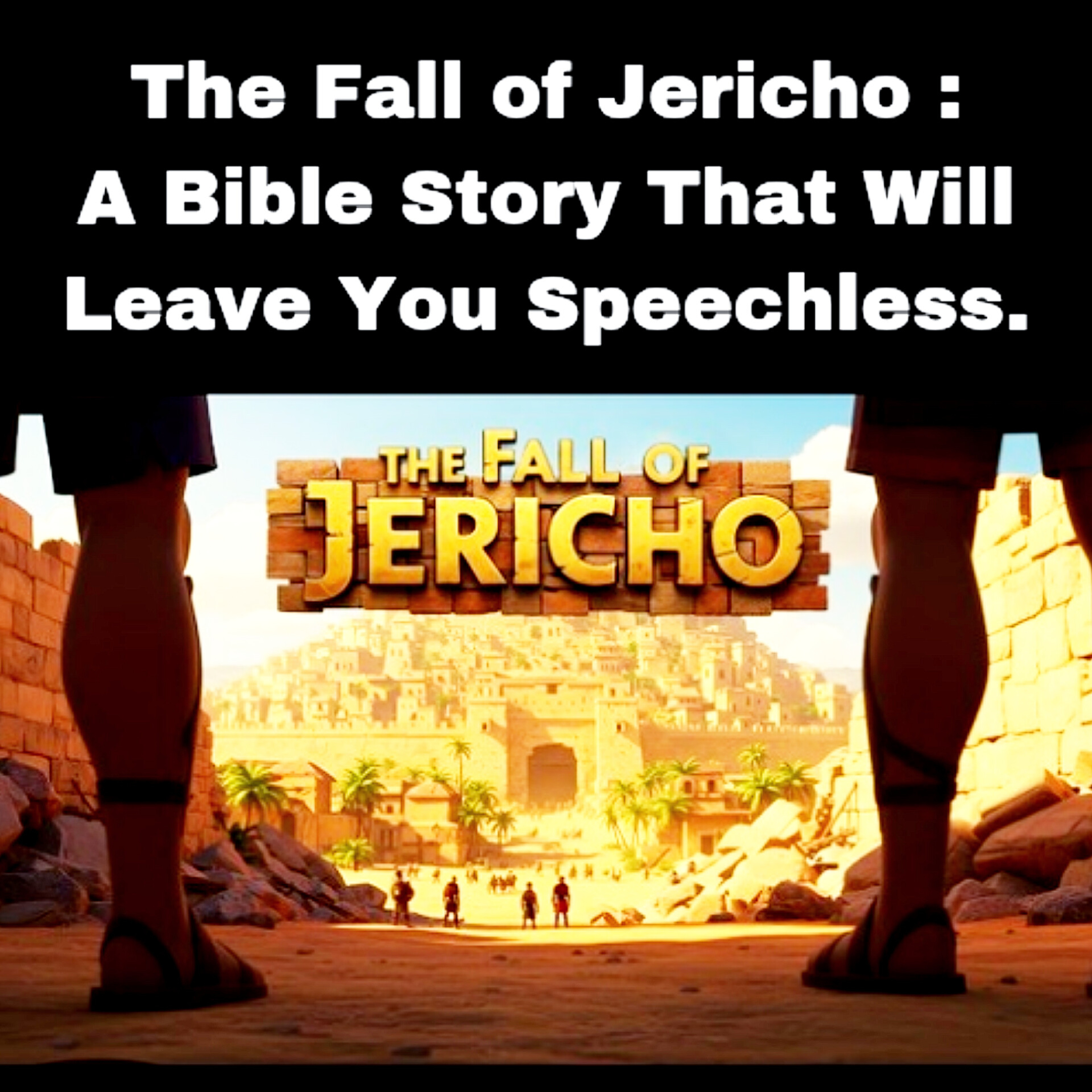 The Fall of Jericho | A Bible Story That Will Leave You Speechless.
