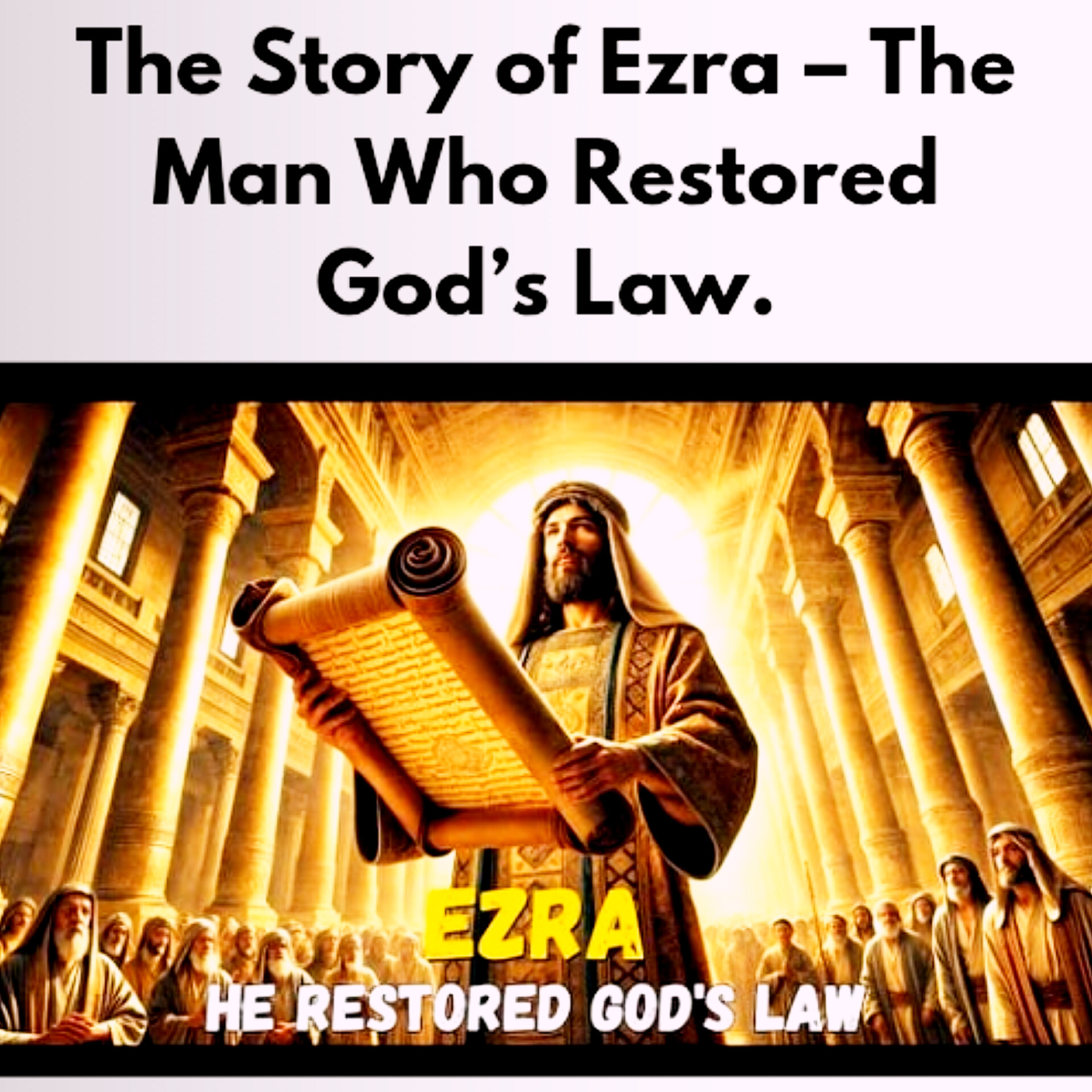 The Story of Ezra – The Man Who Restored God’s Law | Bible Stories.