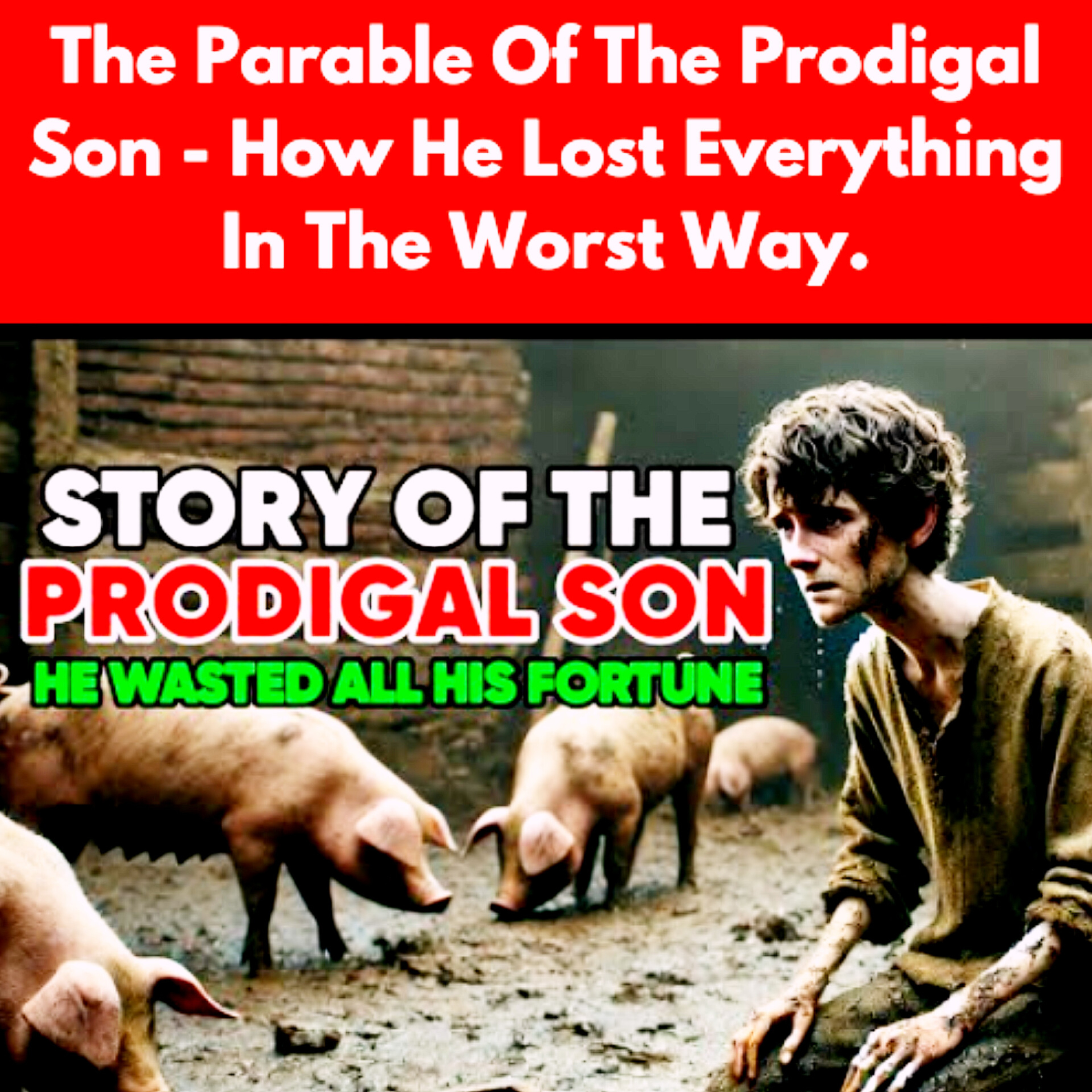 The Parable Of The Prodigal Son - How He Lost Everything In The Worst Way.