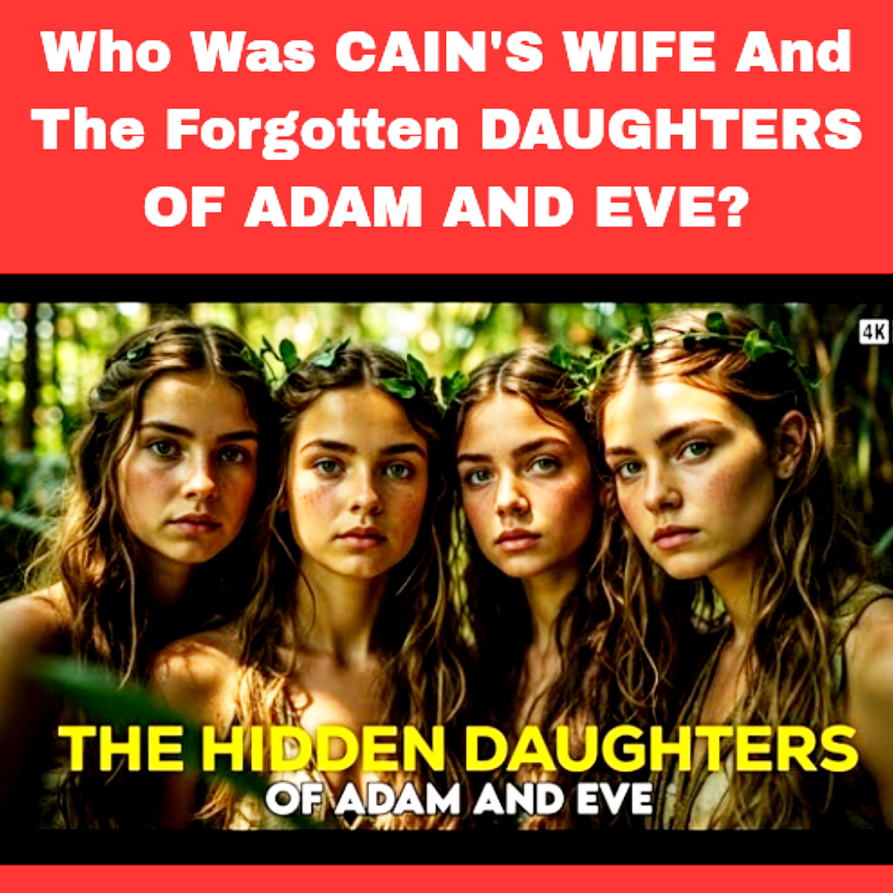 Who Was CAIN'S WIFE And The Forgotten DAUGHTERS OF ADAM AND EVE?