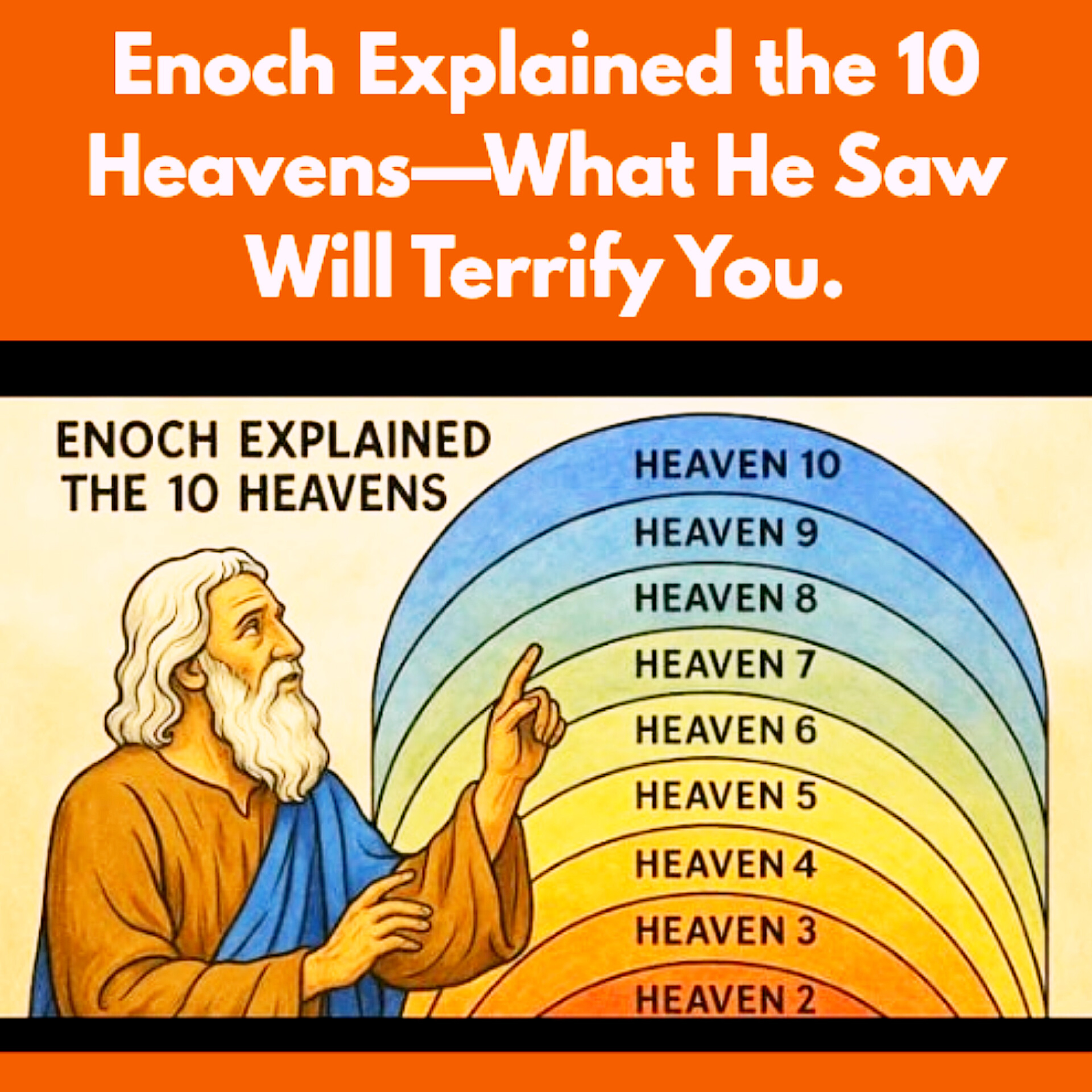 Enoch Explained the 10 Heavens—What He Saw Will Terrify You.