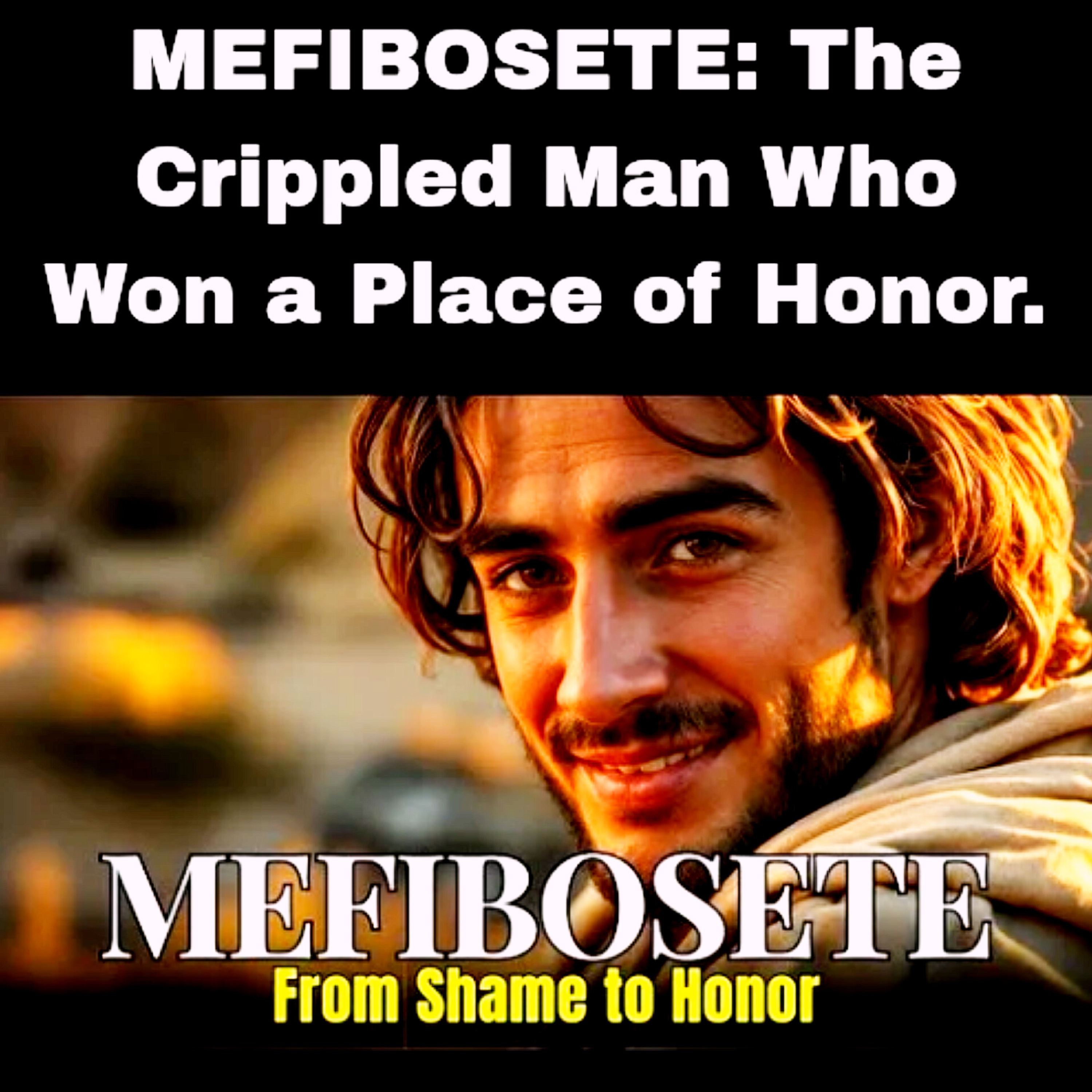 MEFIBOSETE: The Crippled Man Who Won a Place of Honor | Biblical Story.