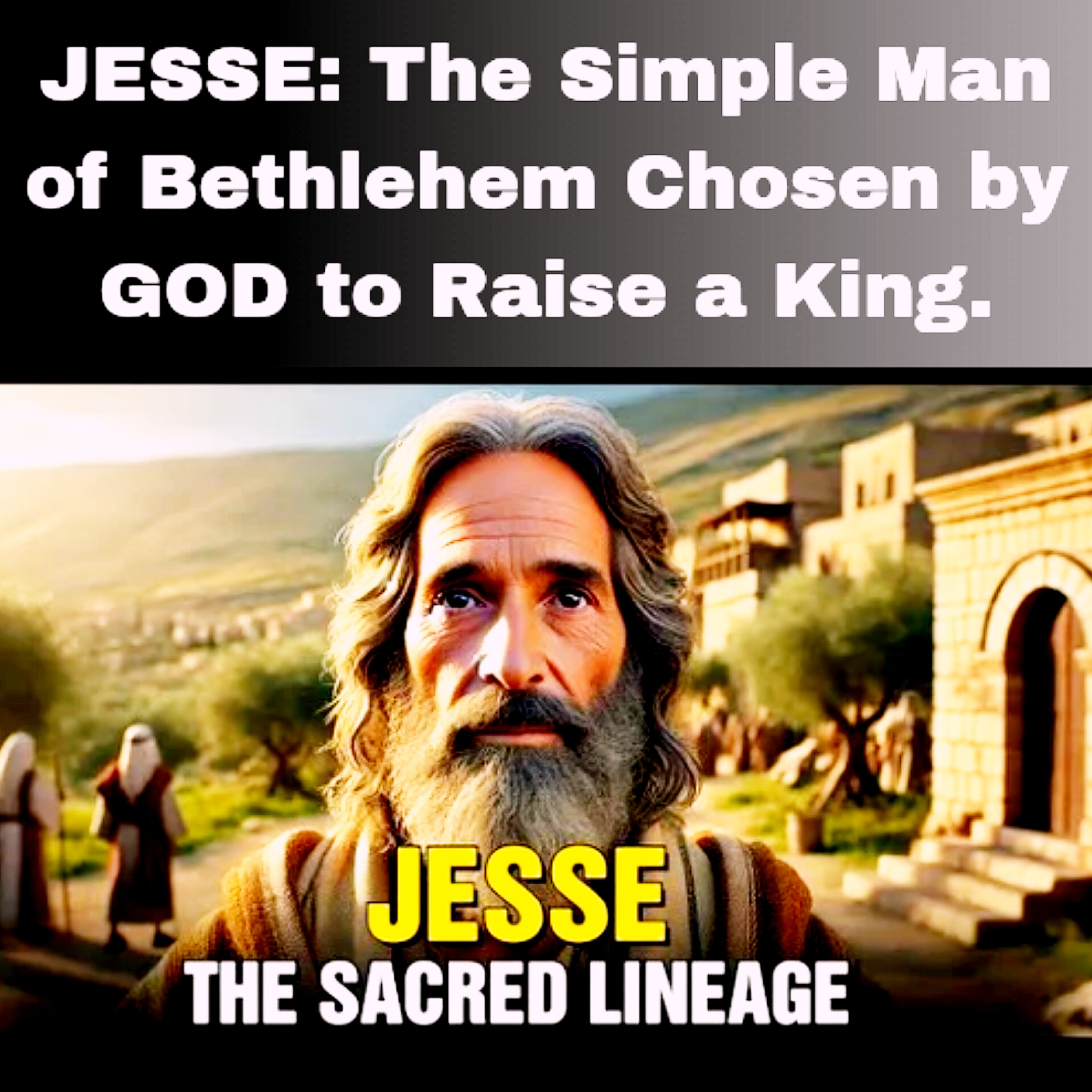JESSE: The Simple Man of Bethlehem Chosen by GOD to Raise a King | Bible Stories. episode artwork