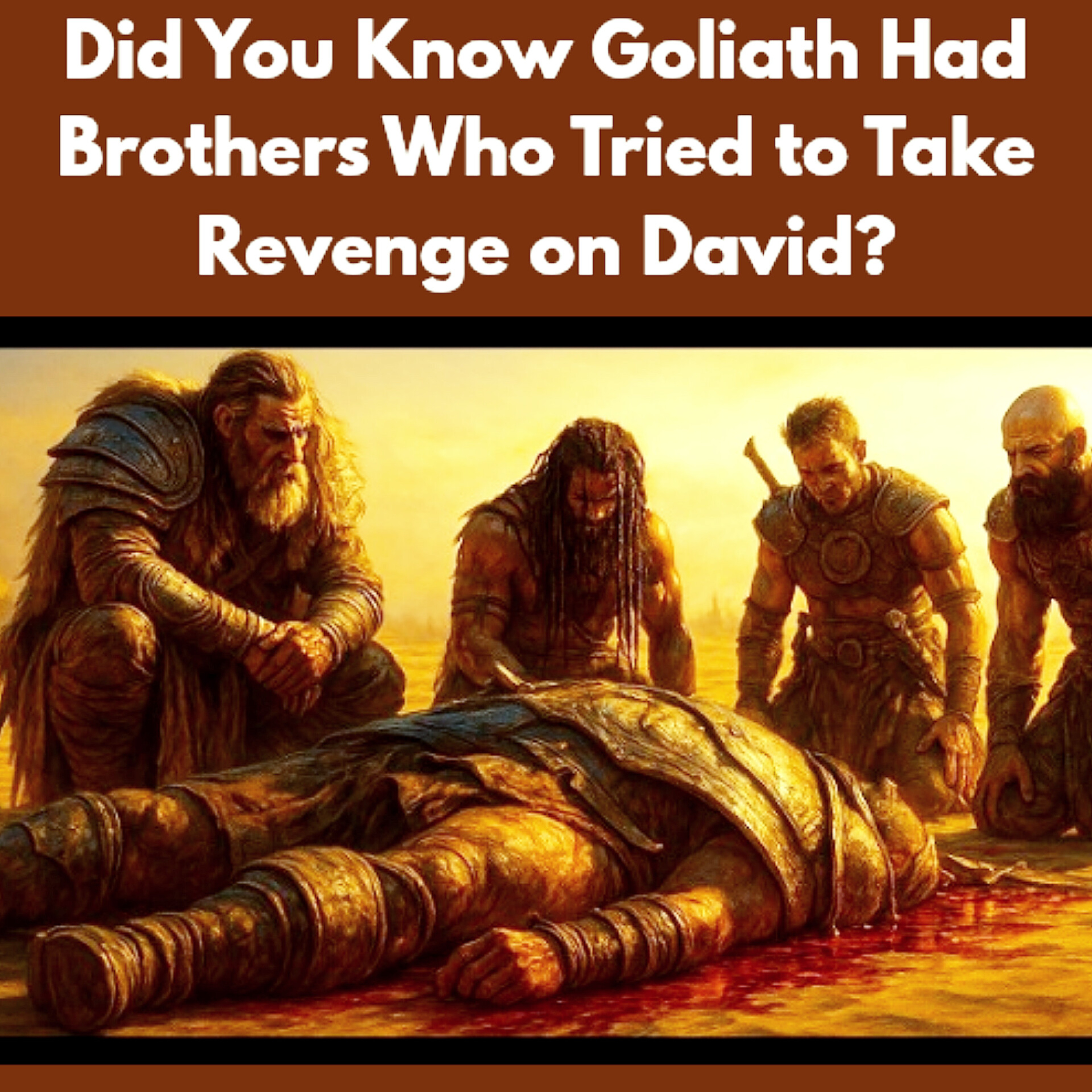 Did You Know Goliath Had Brothers Who Tried to Take Revenge on David? episode artwork
