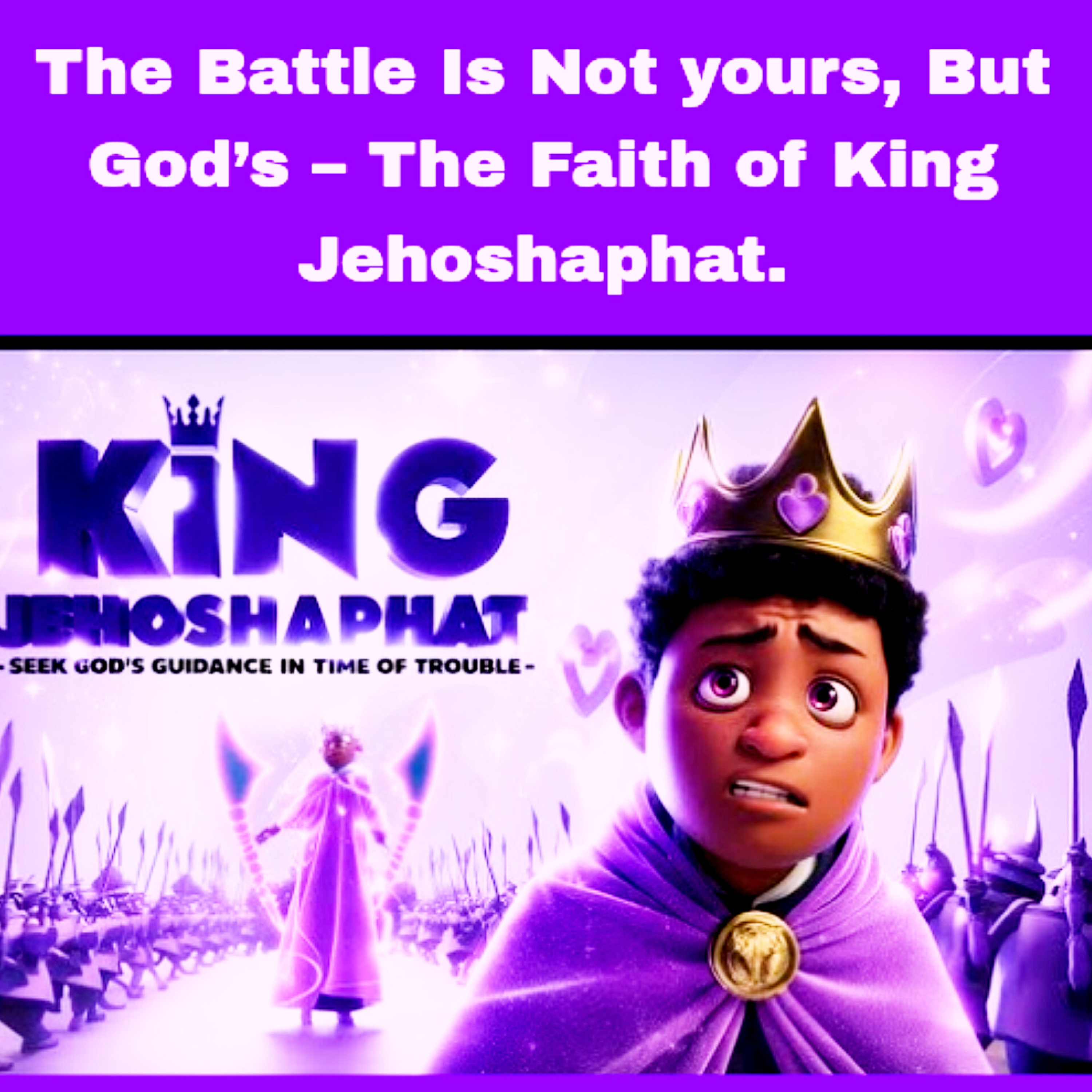 The Battle Is Not Yours, But God’s – The Faith of King Jehoshaphat | Animated Bible Story. episode artwork