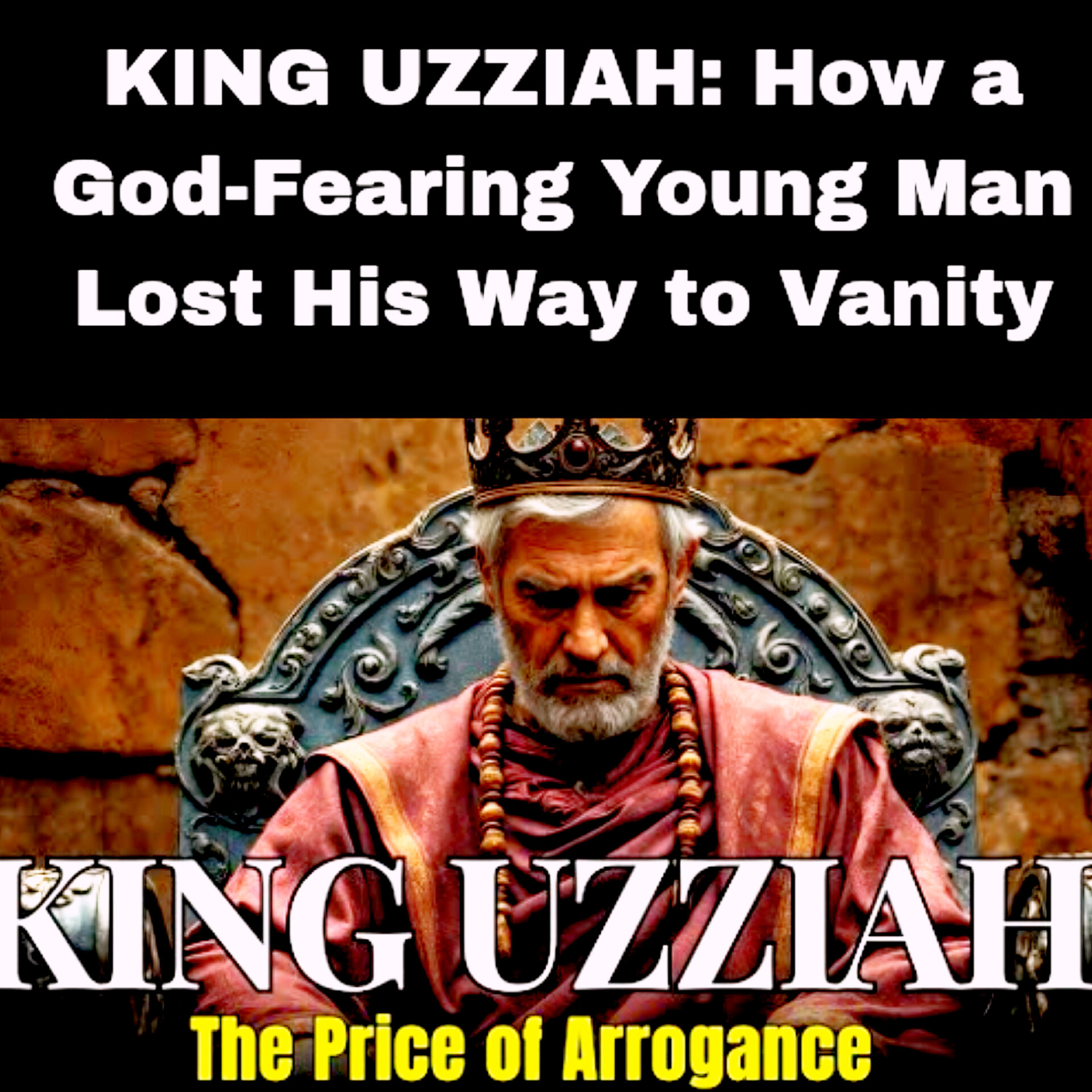 KING UZZIAH: How a God-Fearing Young Man Lost His Way to Vanity | Bible Story. episode artwork