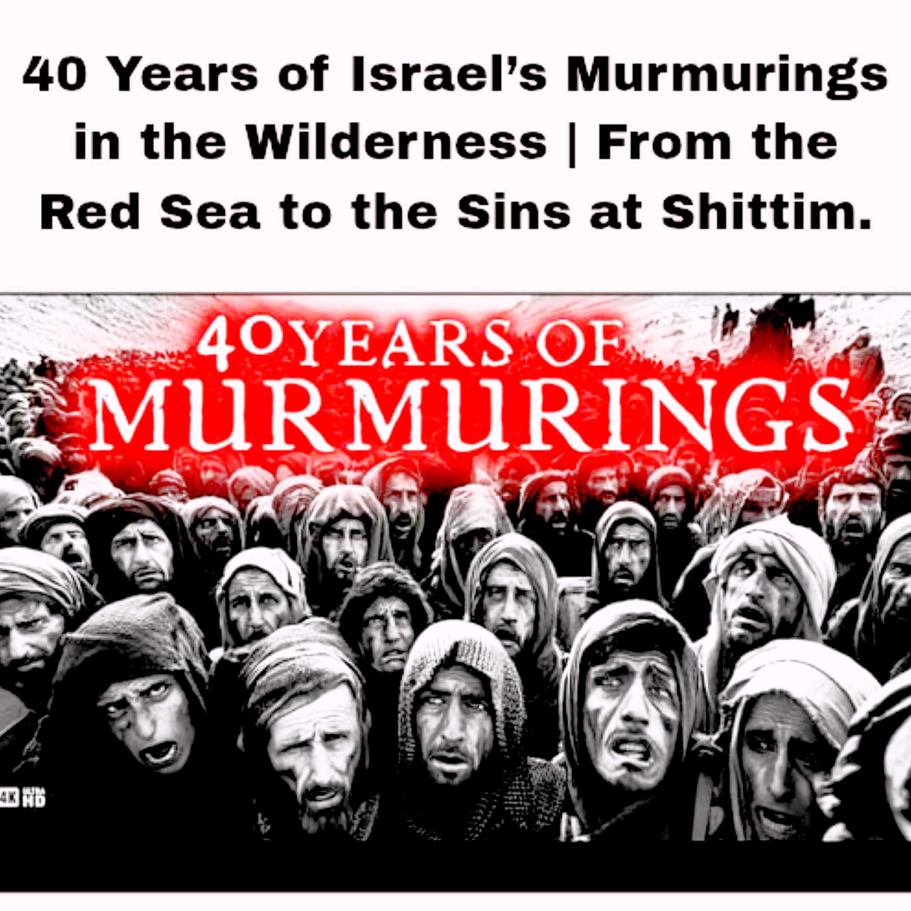 40 Years of Israel’s Murmurings in the Wilderness | From the Red Sea to the Sins at Shittim. episode artwork